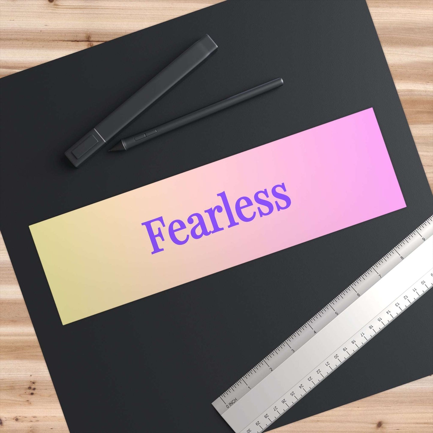 Fearless - Bumper Stickers - by RecreatingKrista