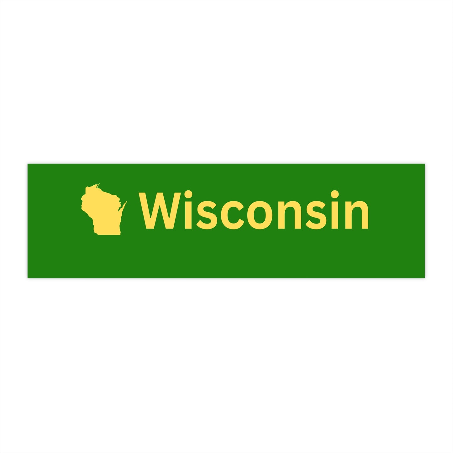 Wisconsin - Bumper Stickers - by RecreatingKrista