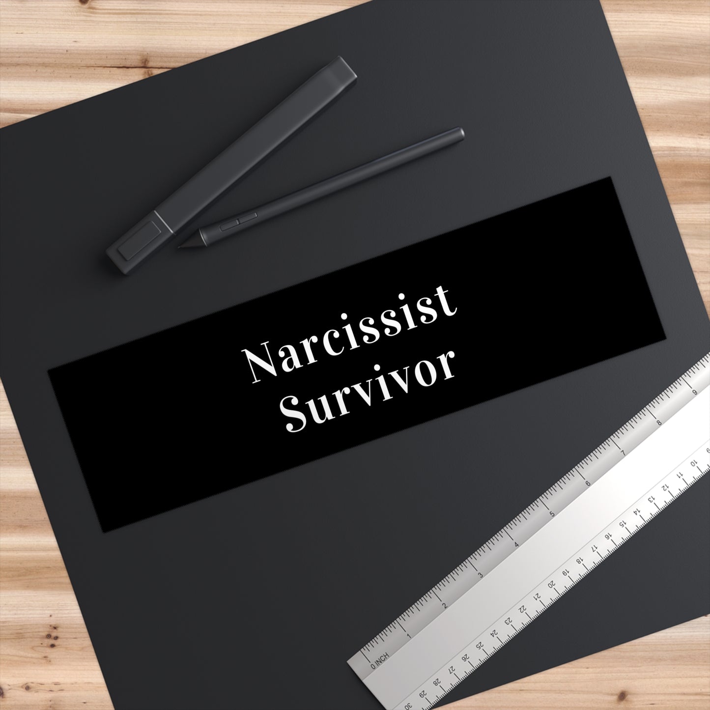 Narcissist Survivor - Bumper Stickers by RecreatingKrista