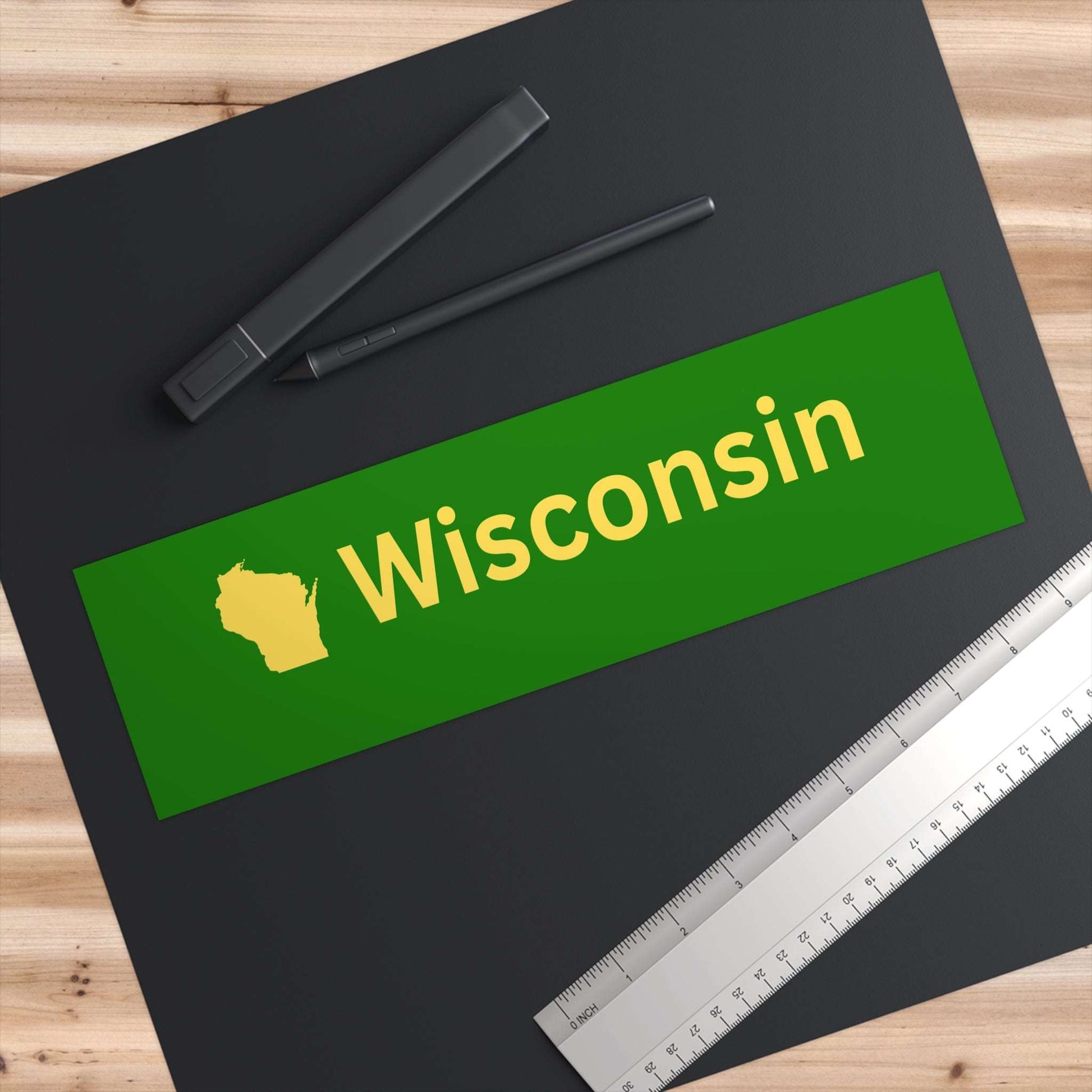 Wisconsin - Bumper Stickers - by RecreatingKrista
