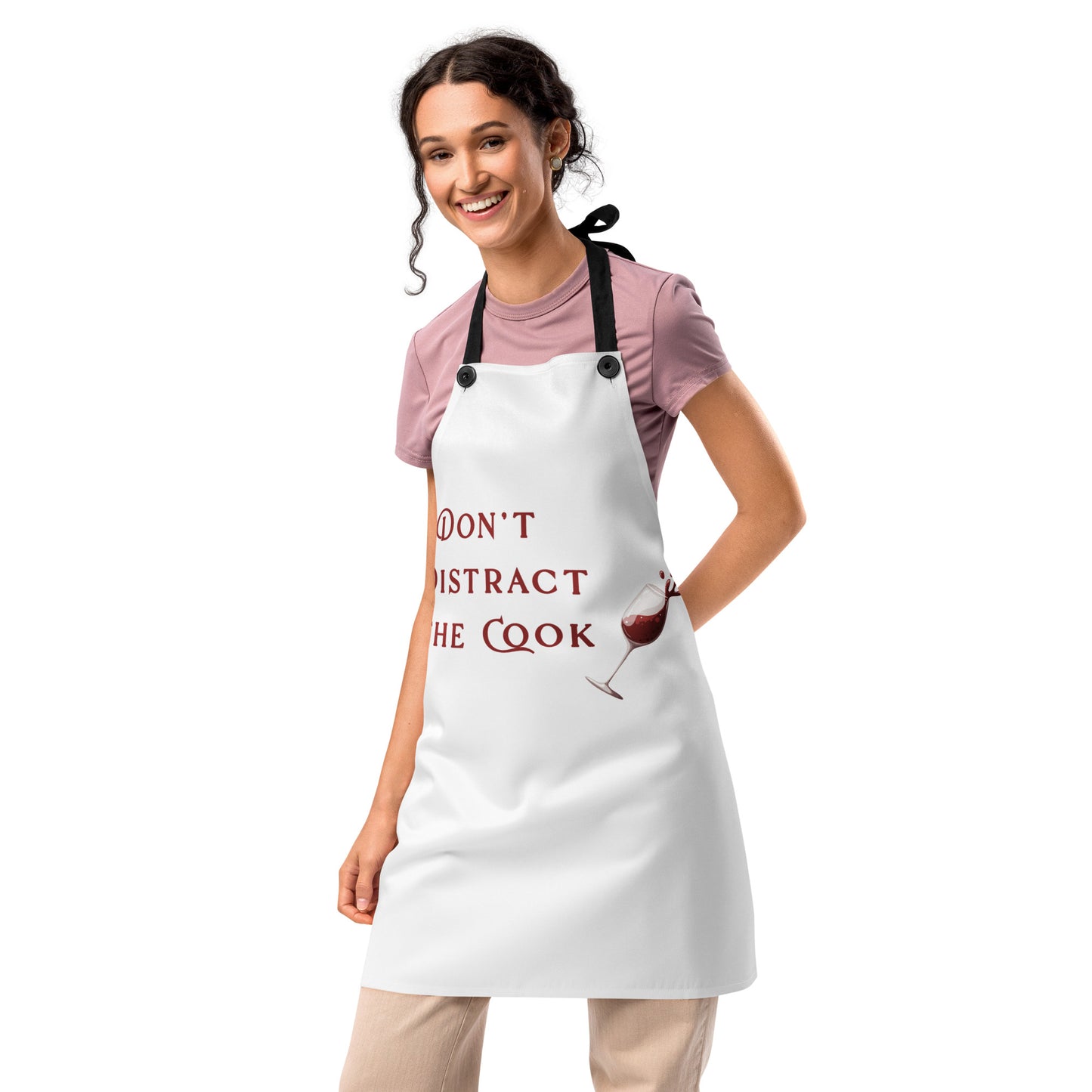 Don't Distract the Cook Apron by EraofInk