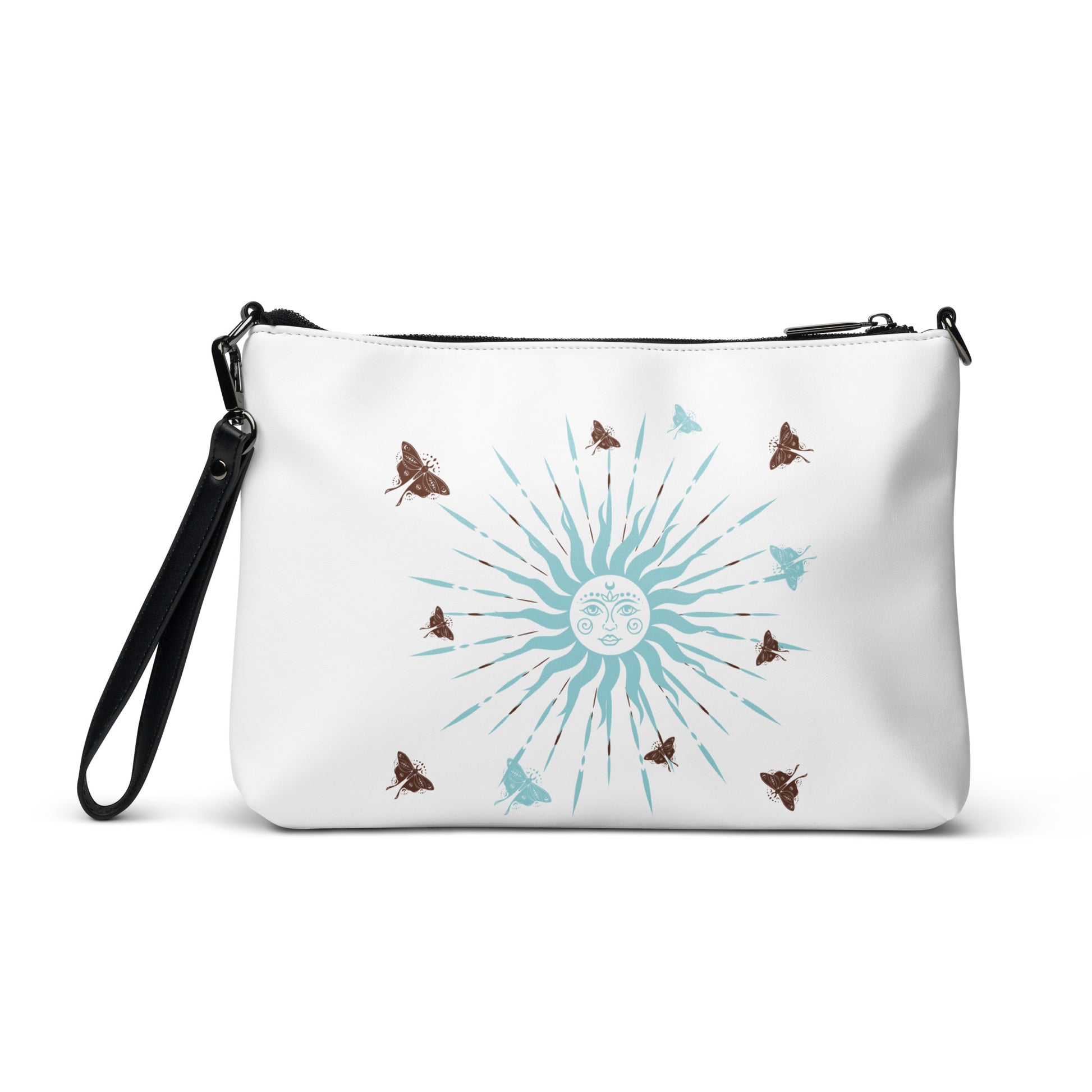 Hamsa Spirituality Symbolism Crossbody bag by EraofInk