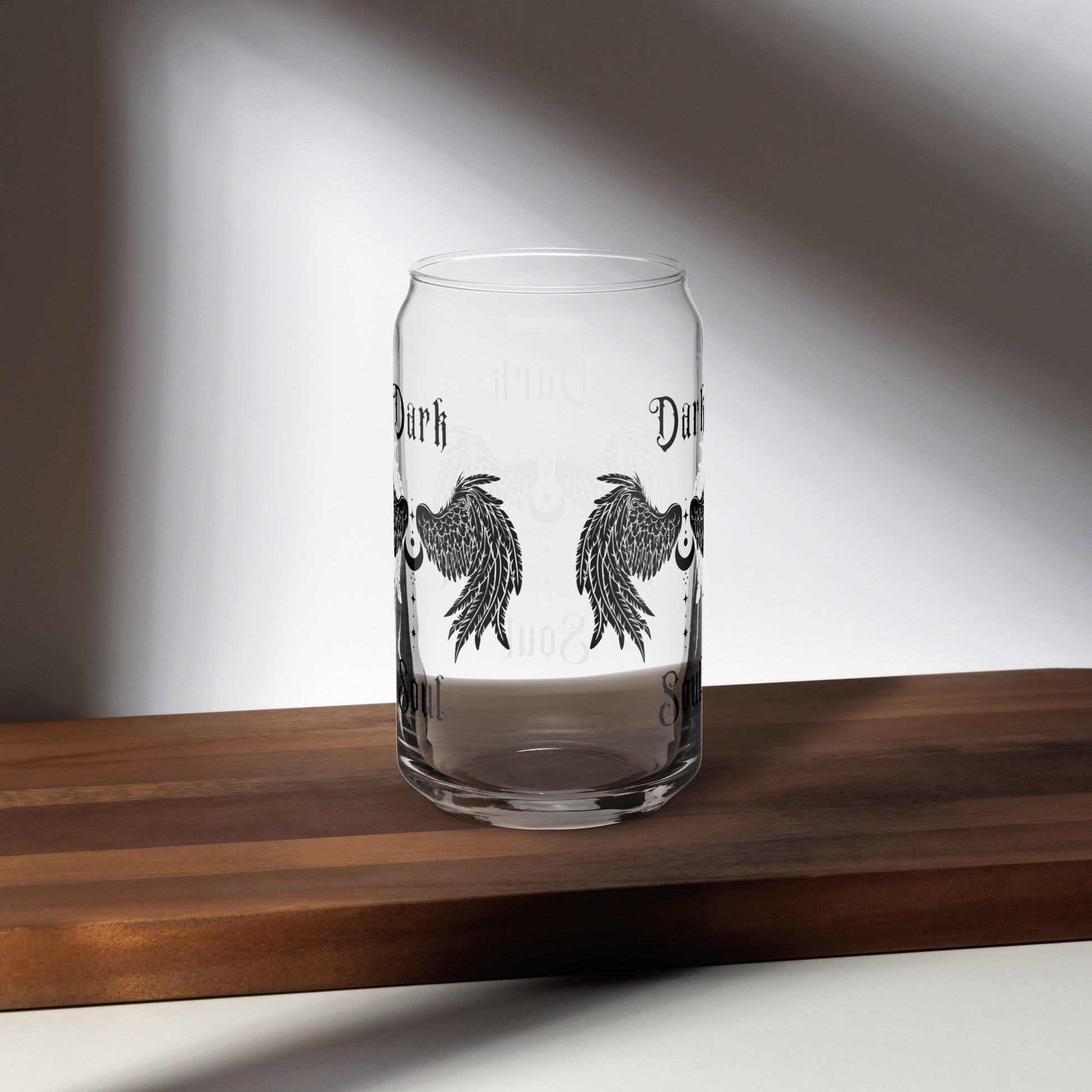Dark Soul for the Goth Girl Gothic Style Can-shaped Glass by EraofInk