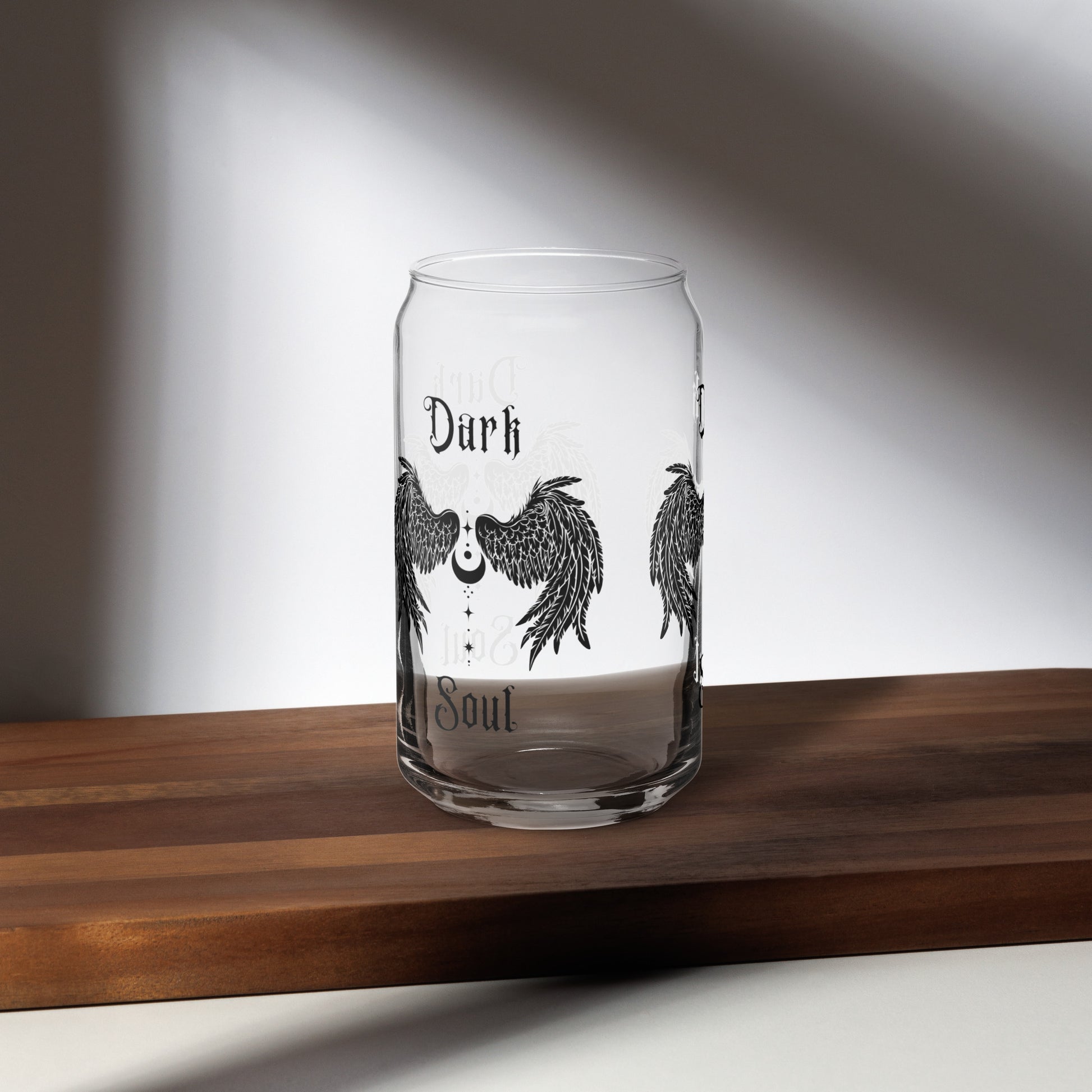 Dark Soul for the Goth Girl Gothic Style Can-shaped Glass by EraofInk