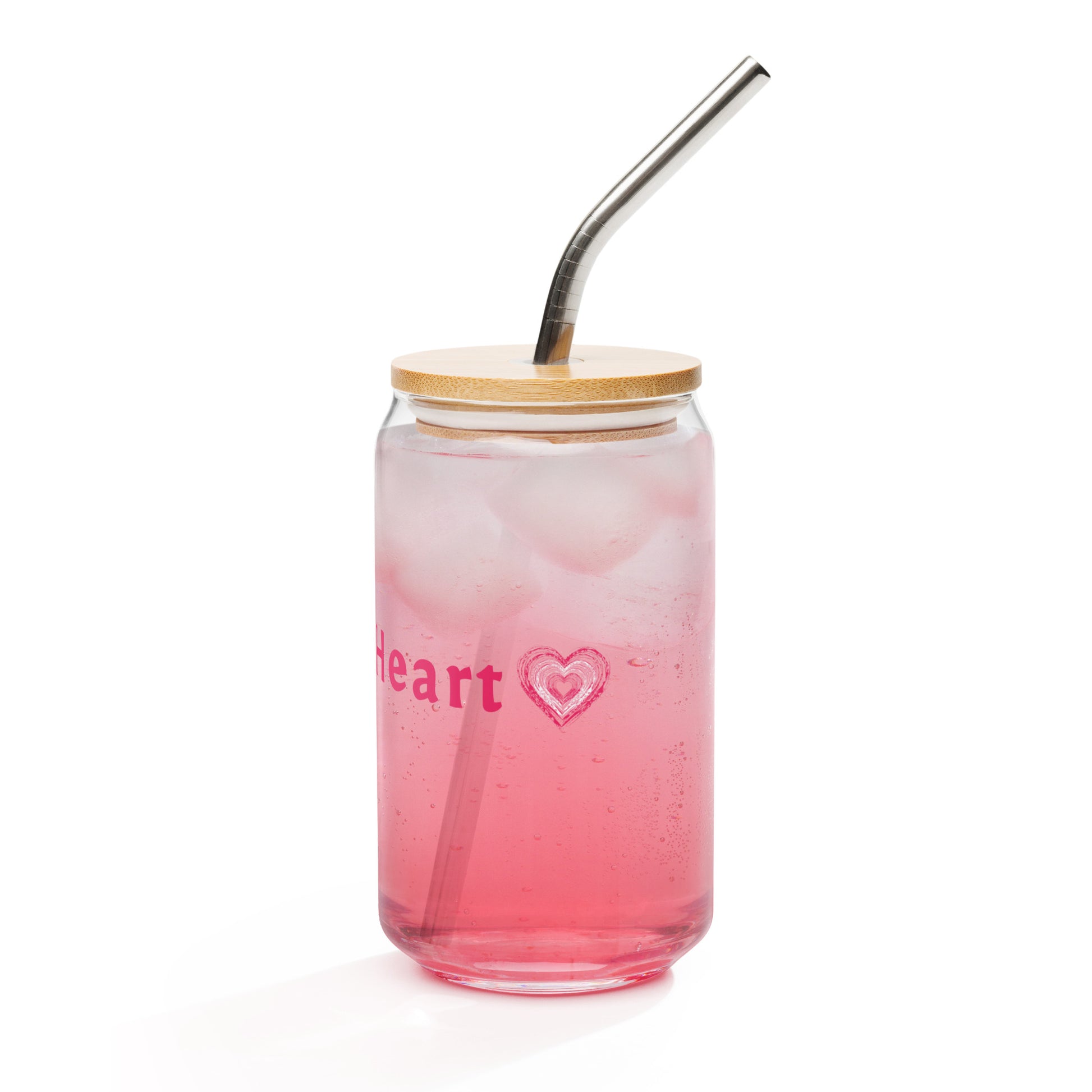 Grateful Heart Motivational Inspirational Theme Can-shaped Glass by EraofInk