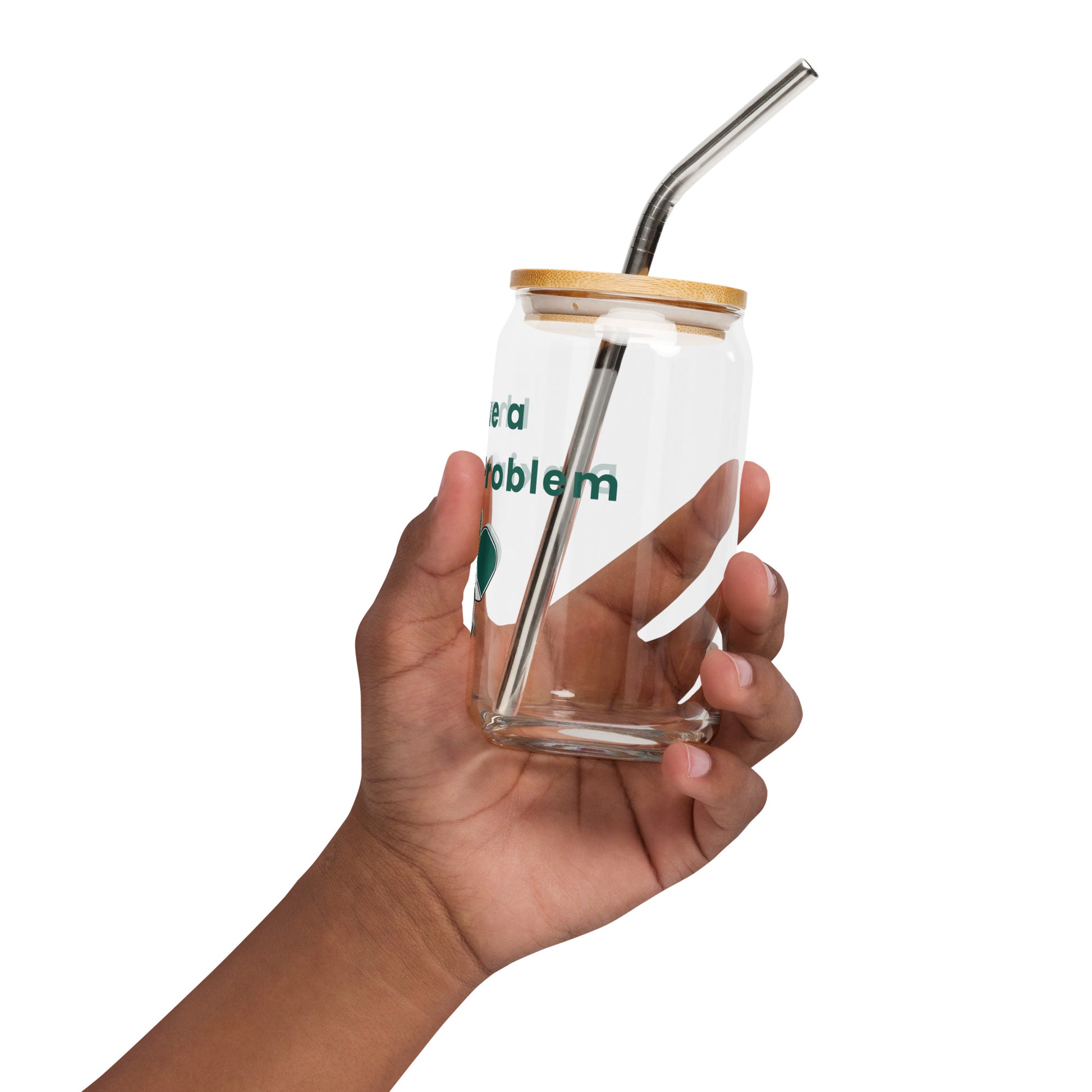 I Have a Dinkin' Problem Pickleball Can Shaped Glass by EraofInk