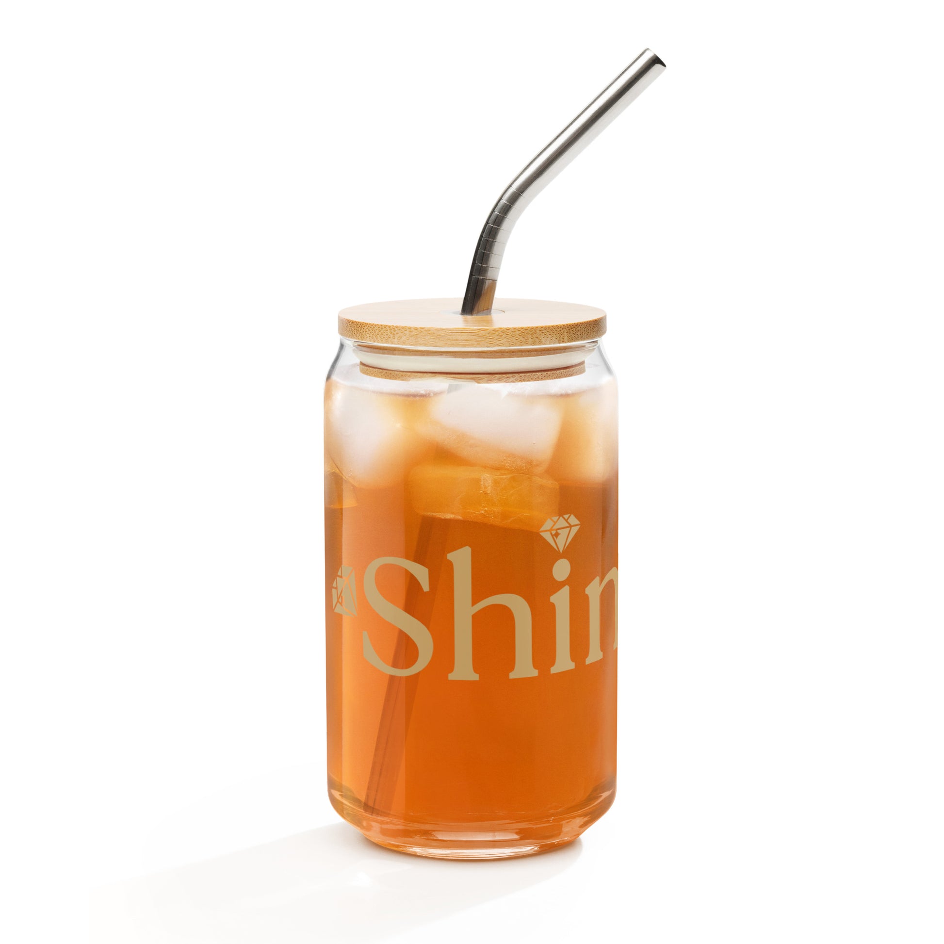 Shimmer Can-shaped Glass by EraofInk