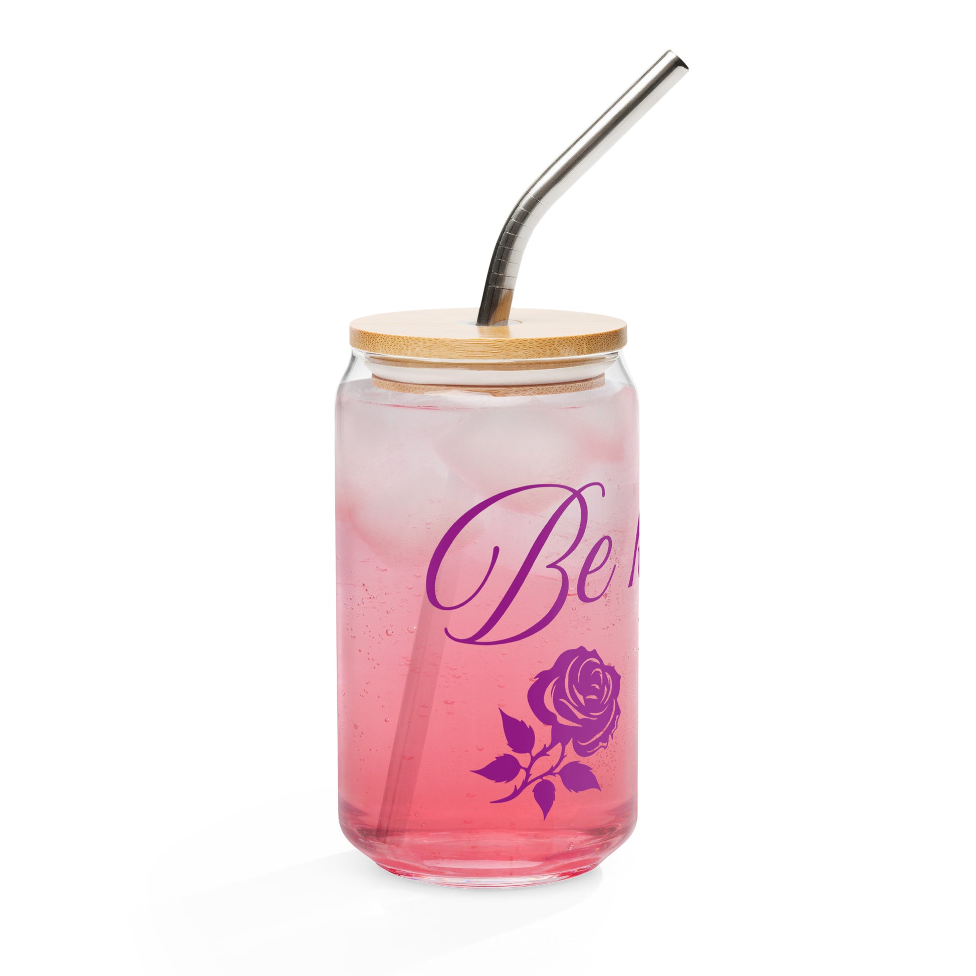 Be Kind of a B*tch Can-shaped Glass by EraofInk