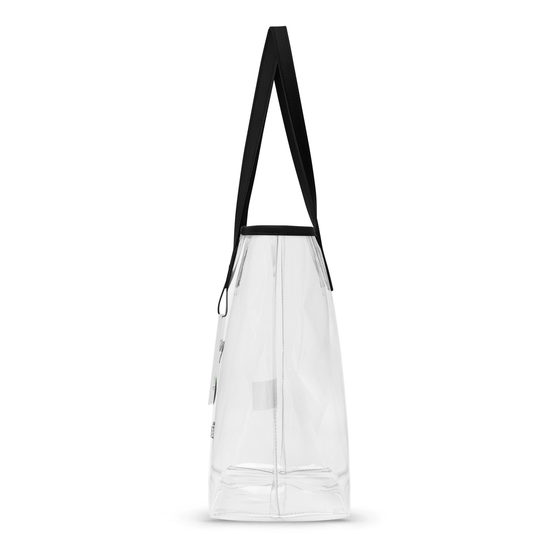 Classy 'Til Kickoff Football Clear Stadium Approved Tote Bag by EraofInk - Bag is clear printed on both sides