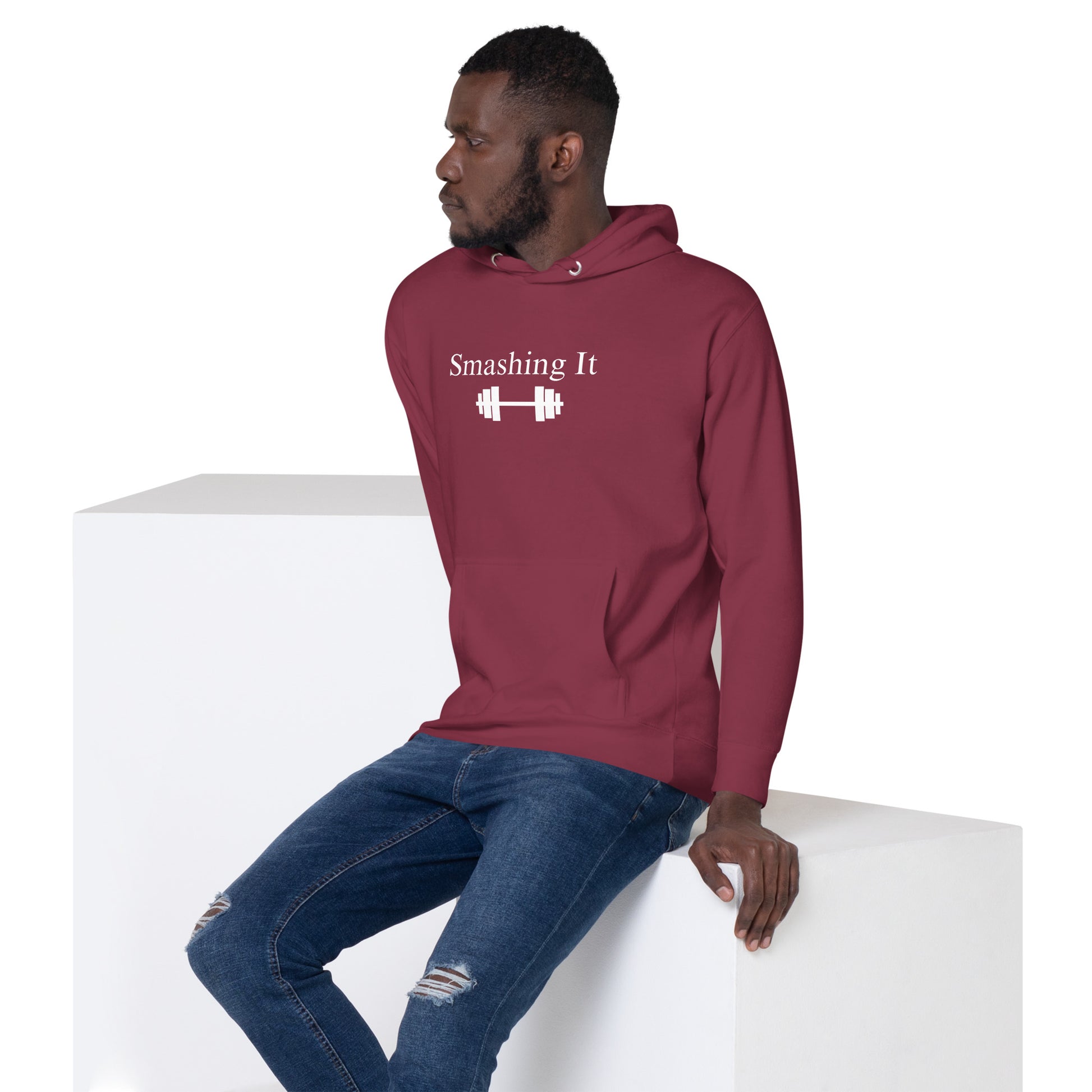 Smashing It Unisex Hoodie by EraofInk