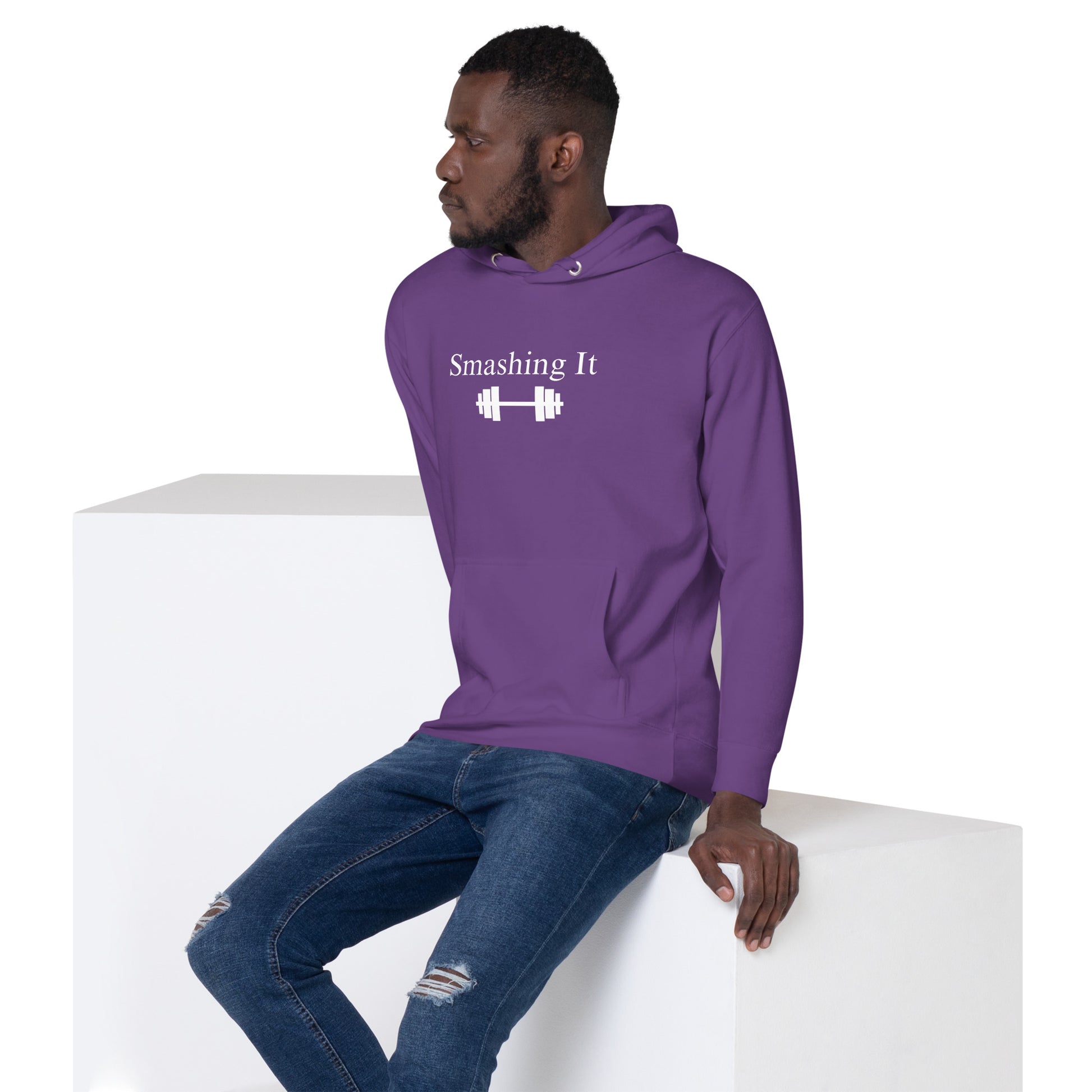 Smashing It Unisex Hoodie by EraofInk