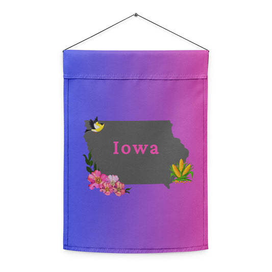 Iowa State Garden Flag by EraofInk