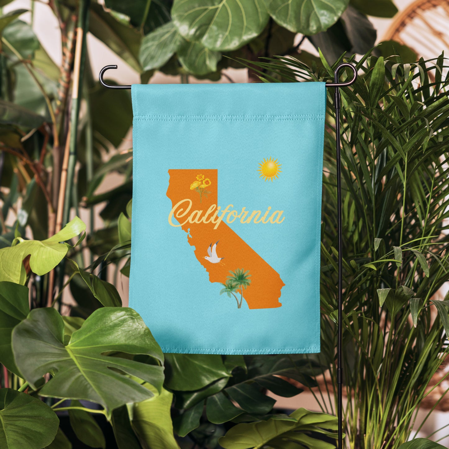 California Garden Flag by EraofInk
