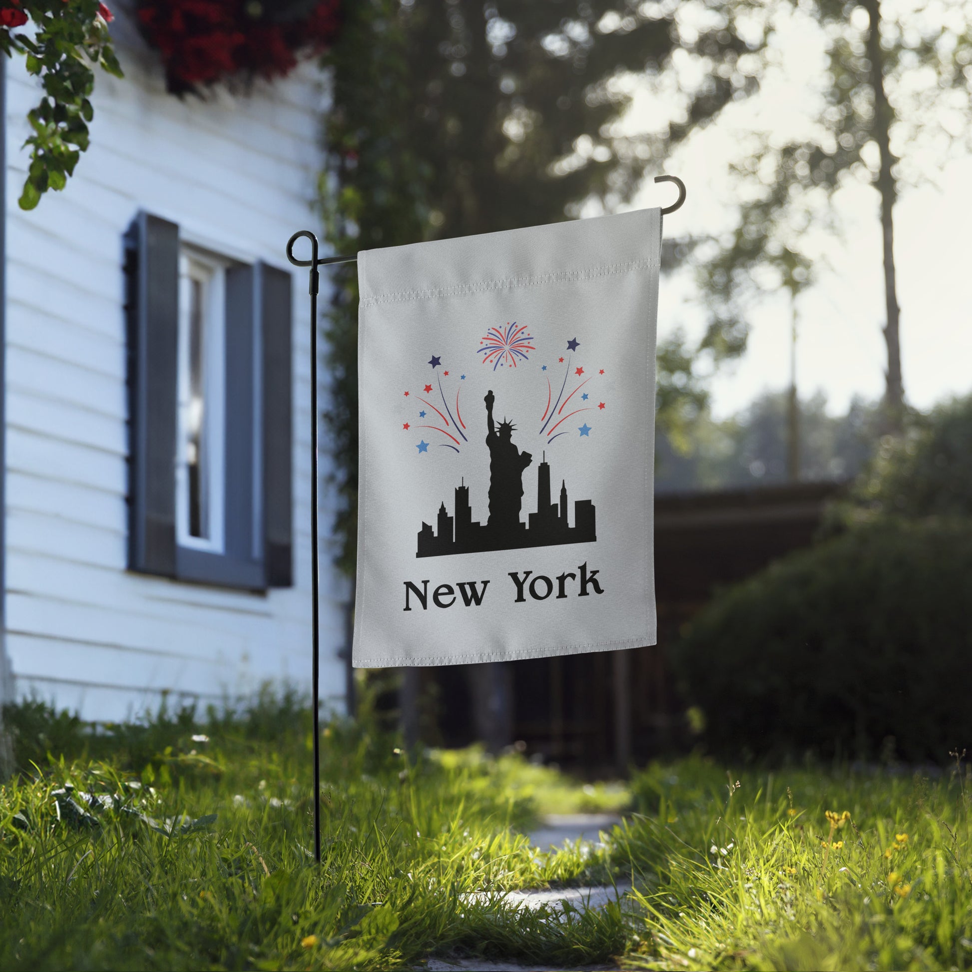 New York State Garden Flag by EraofInk