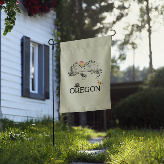 Oregon state Garden Flag by EraofInk