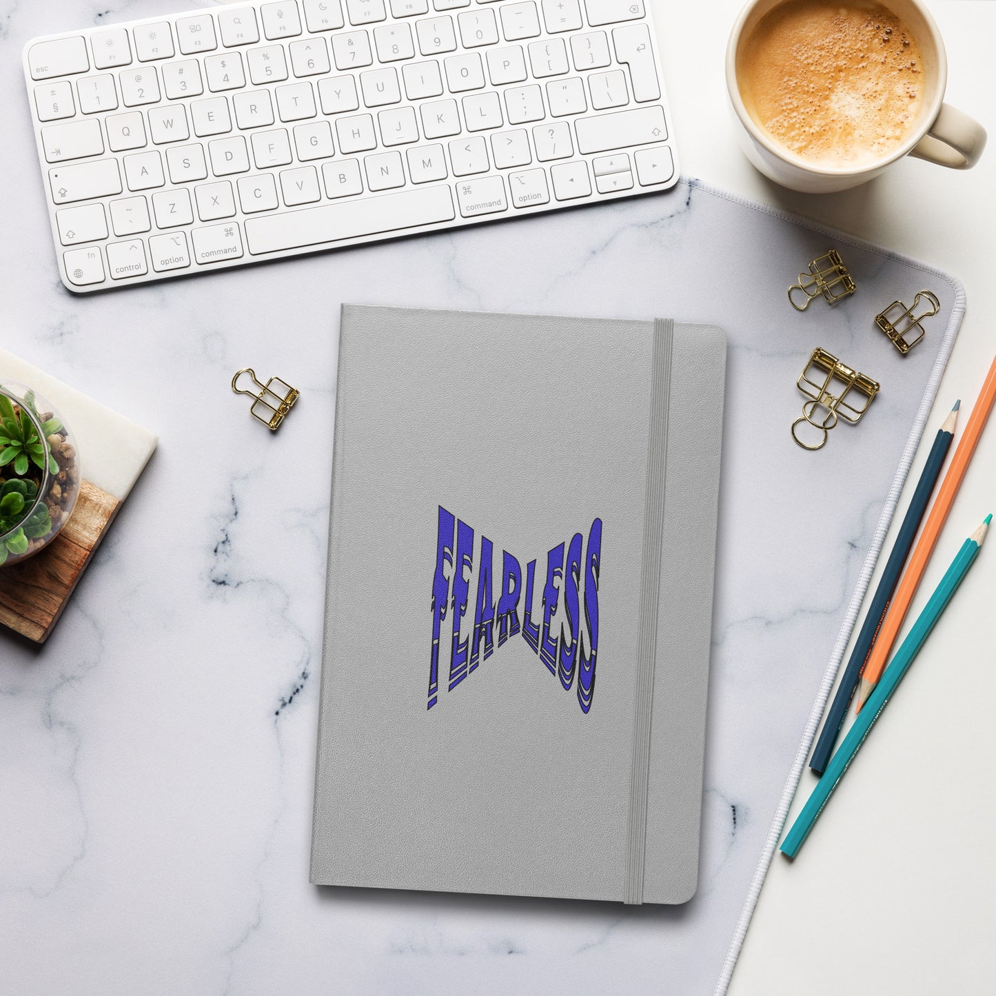 Fearless Hardcover Bound Notebook by EraofInk