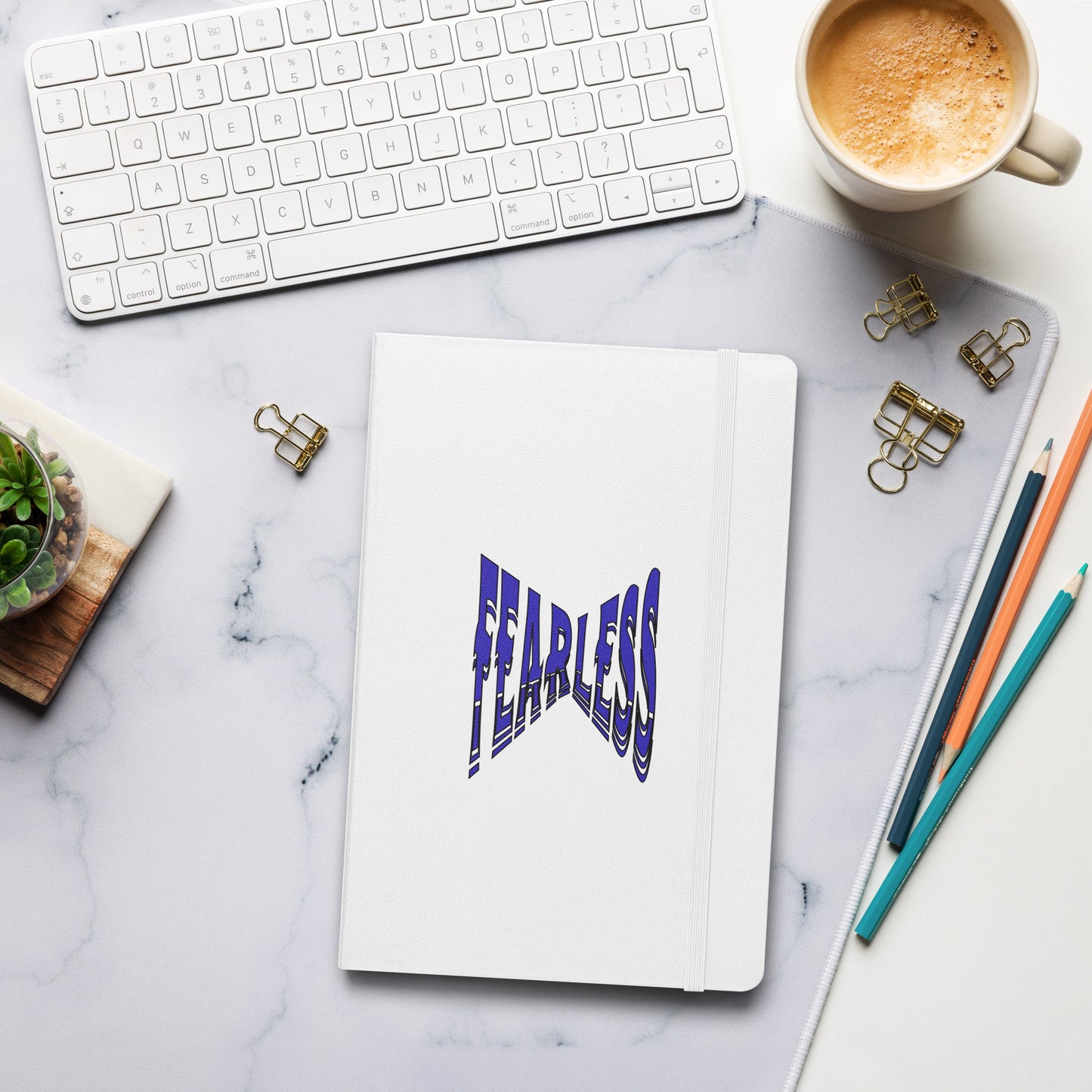 Fearless Hardcover Bound Notebook by EraofInk