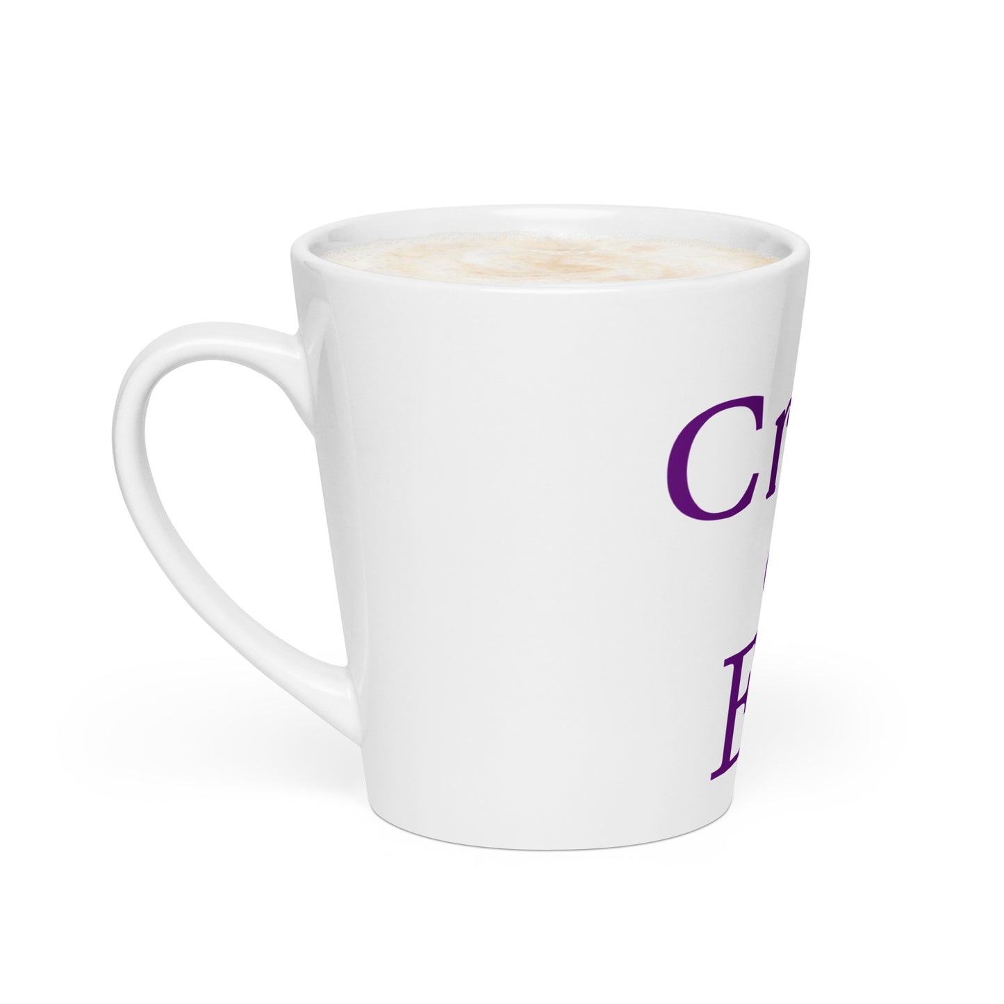 Crazy and Evil - Latte mug - by RecreatingKrista