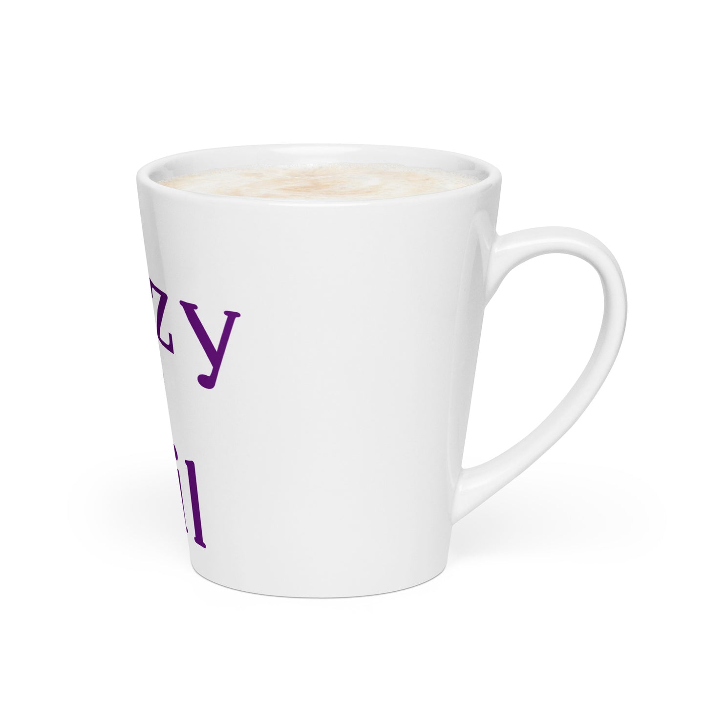 Crazy and Evil - Latte mug - by RecreatingKrista