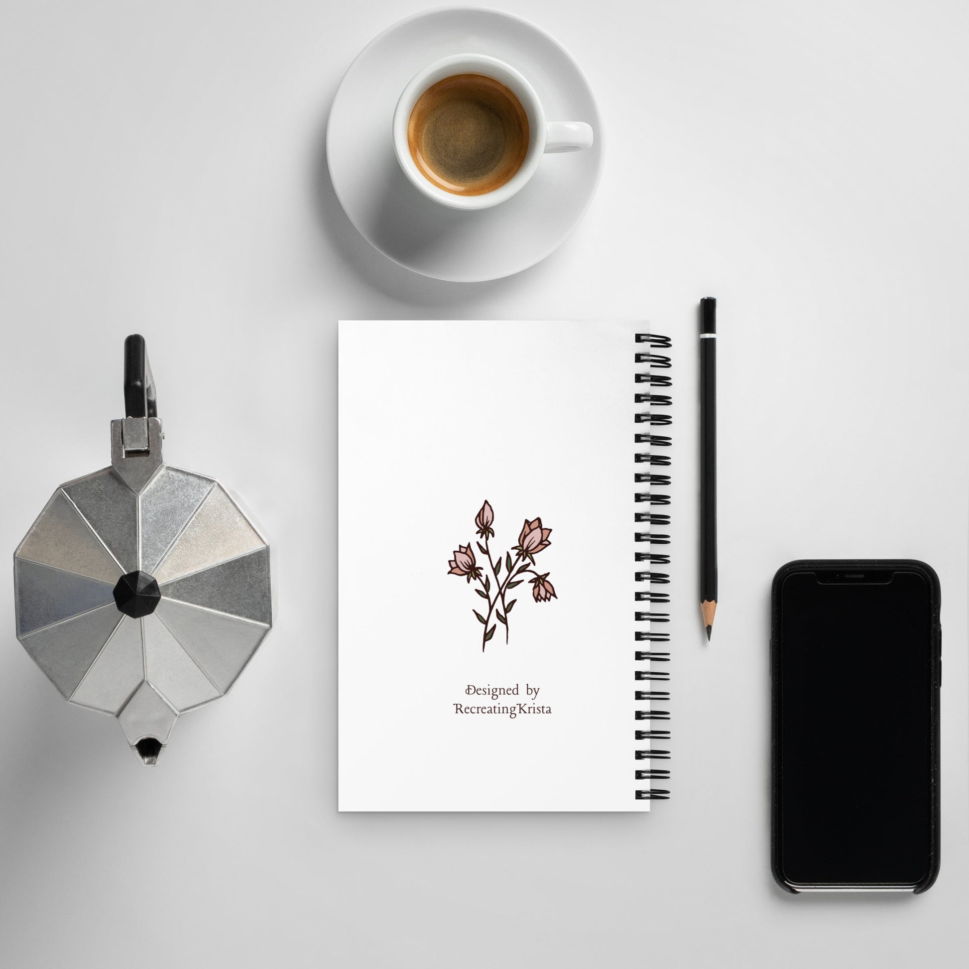 Everyday is Your Second Chance Boho Vibes Spiral Notebook by EraofInk