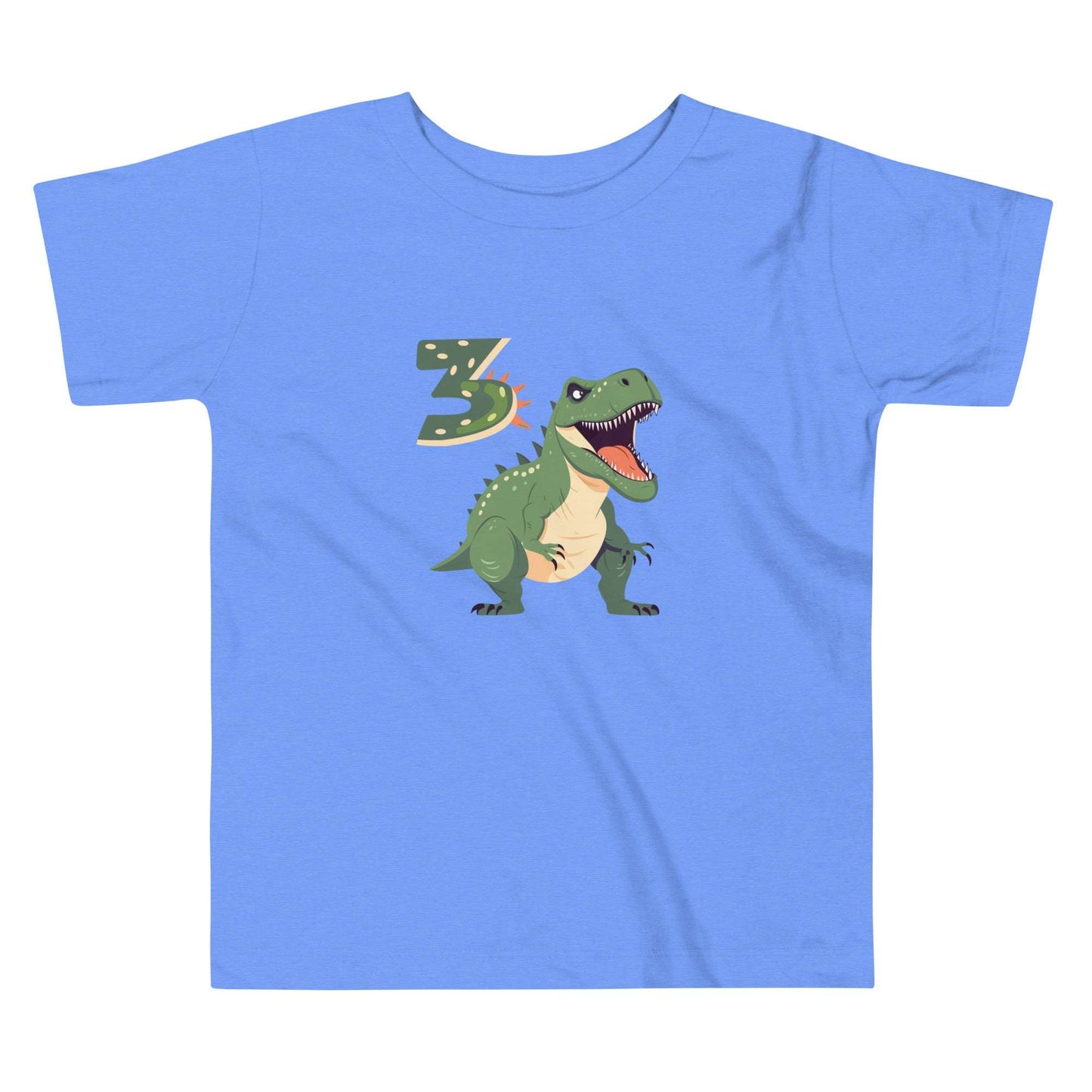 Dinosaur Shirt for 3rd Birthday Toddler Tee by EraofInk