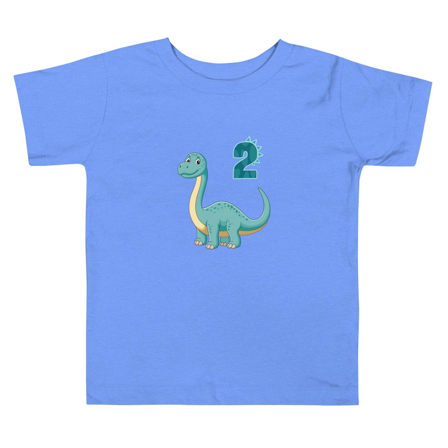 Dinosaur Shirt for 2nd Birthday Toddler Tee by EraofInk