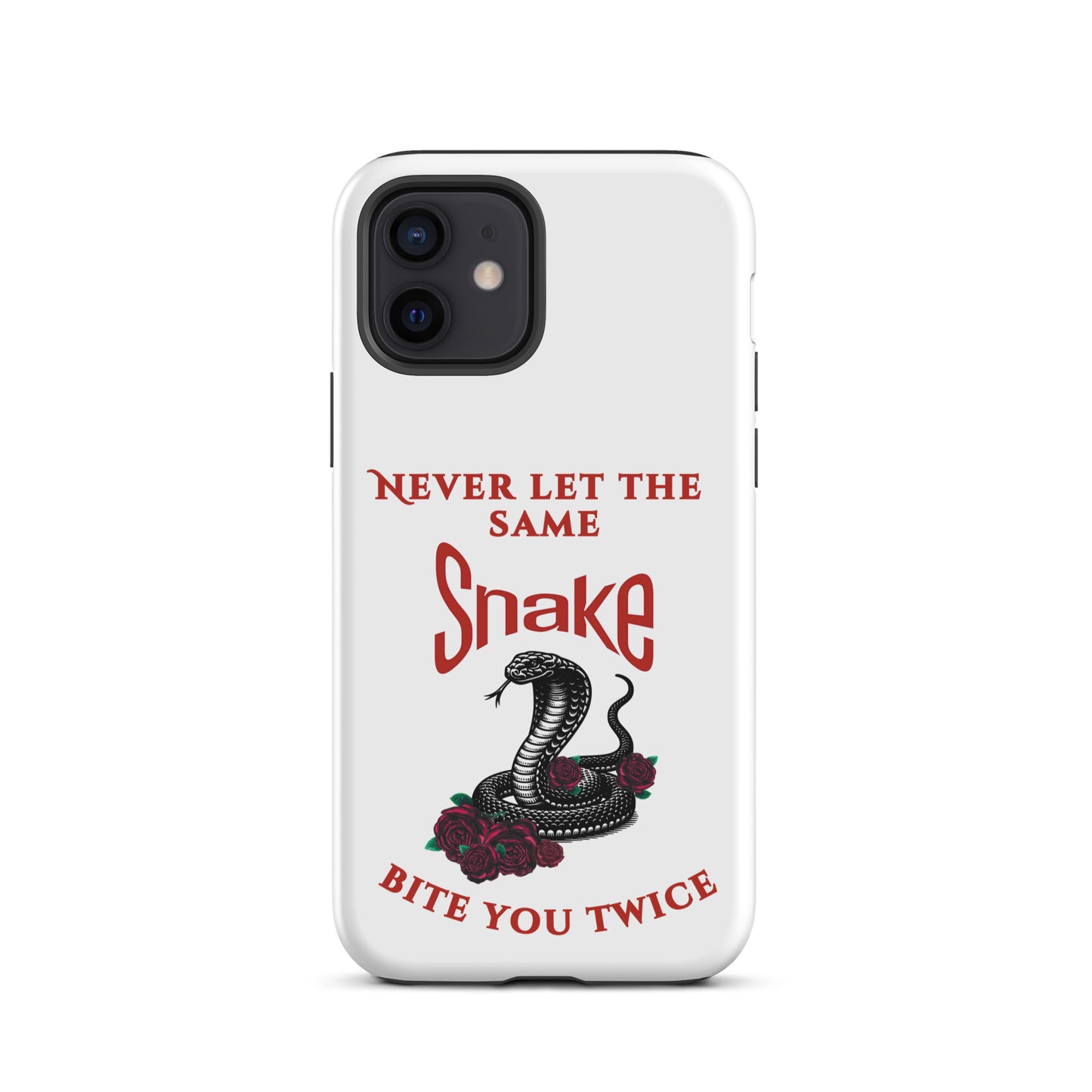 Never Let the Same Snake Bite You Twice - Tough Case for iPhone® - by RecreatingKrista