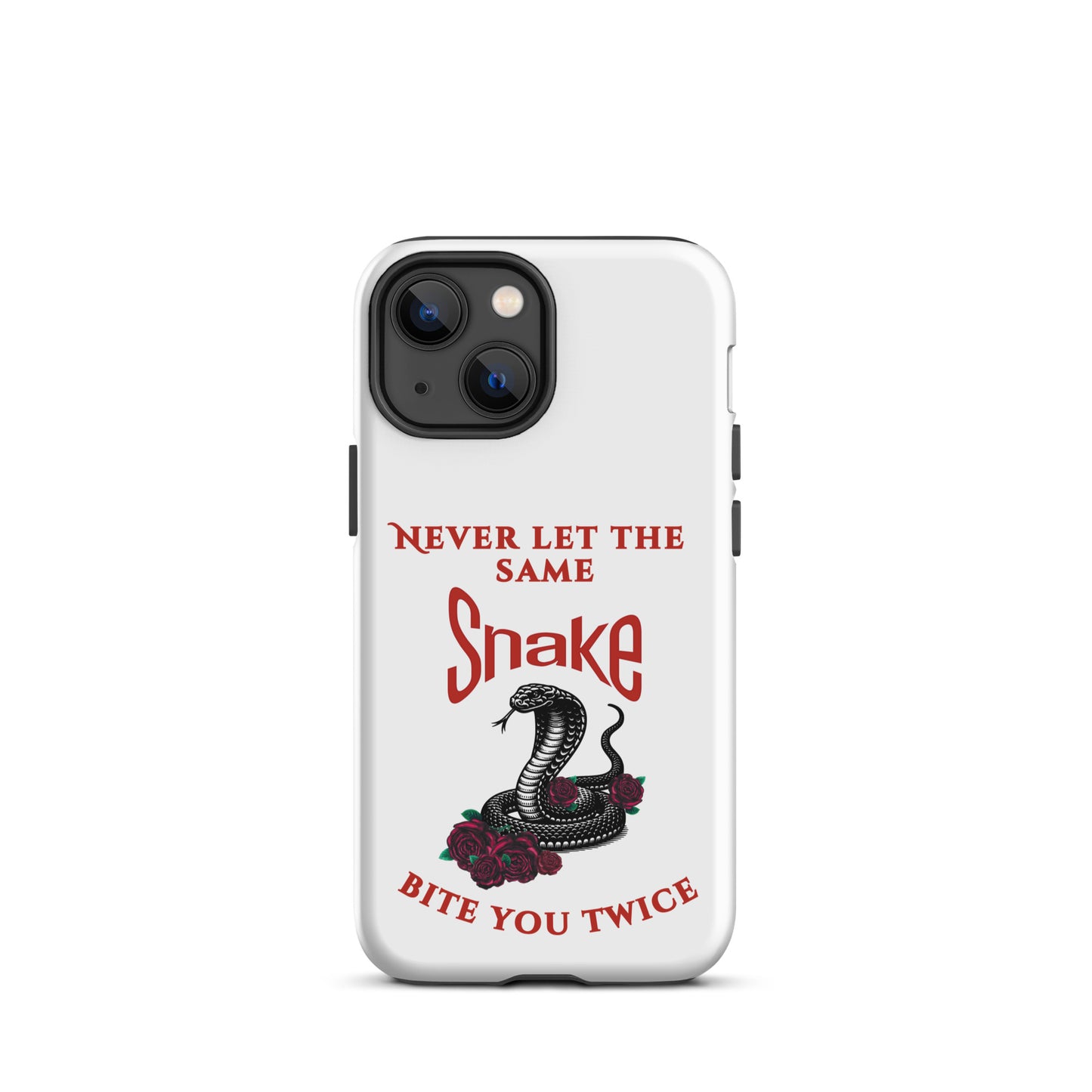 Never Let the Same Snake Bite You Twice - Tough Case for iPhone® - by RecreatingKrista