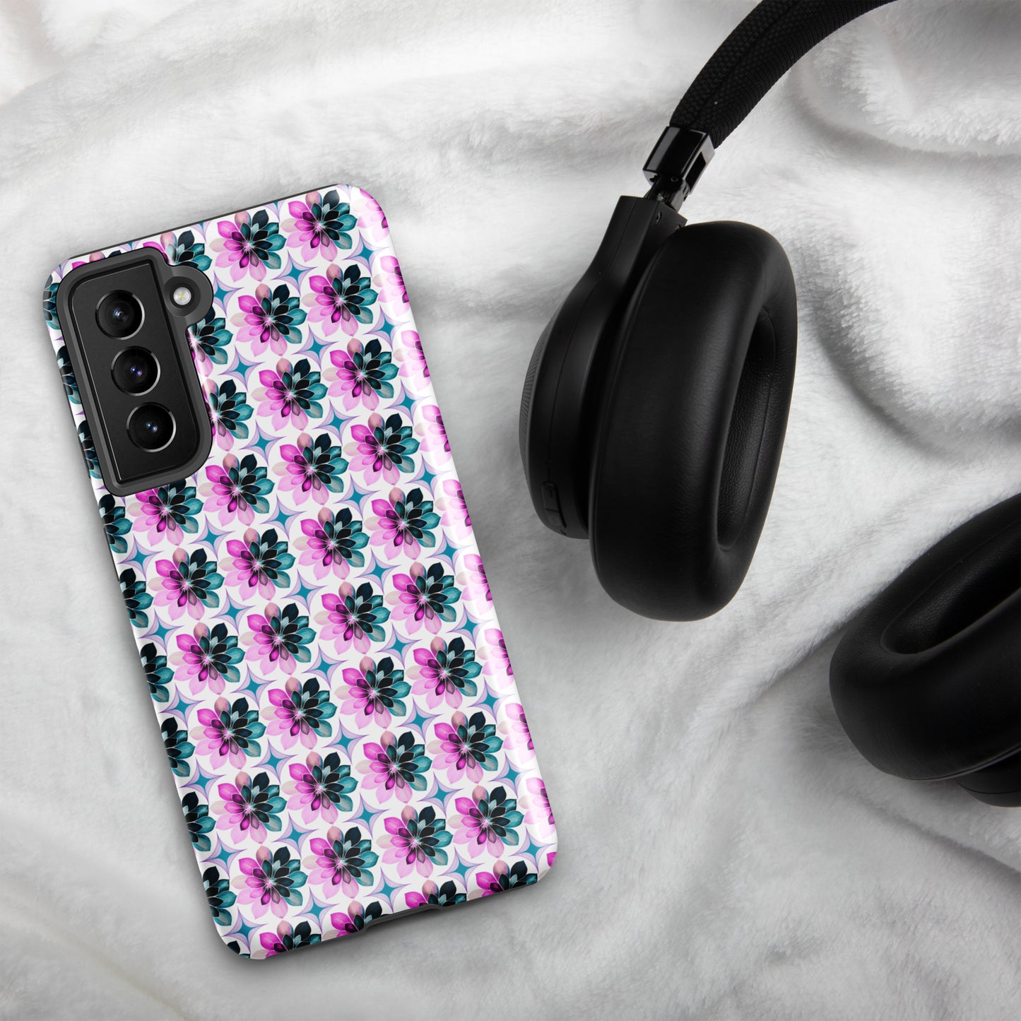 Bright Bursts Tough Case for Samsung® by EraofInk