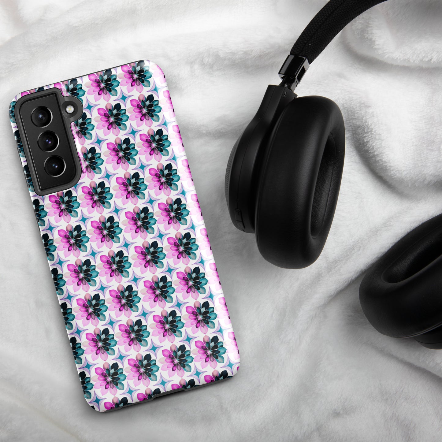 Bright Bursts Tough Case for Samsung® by EraofInk