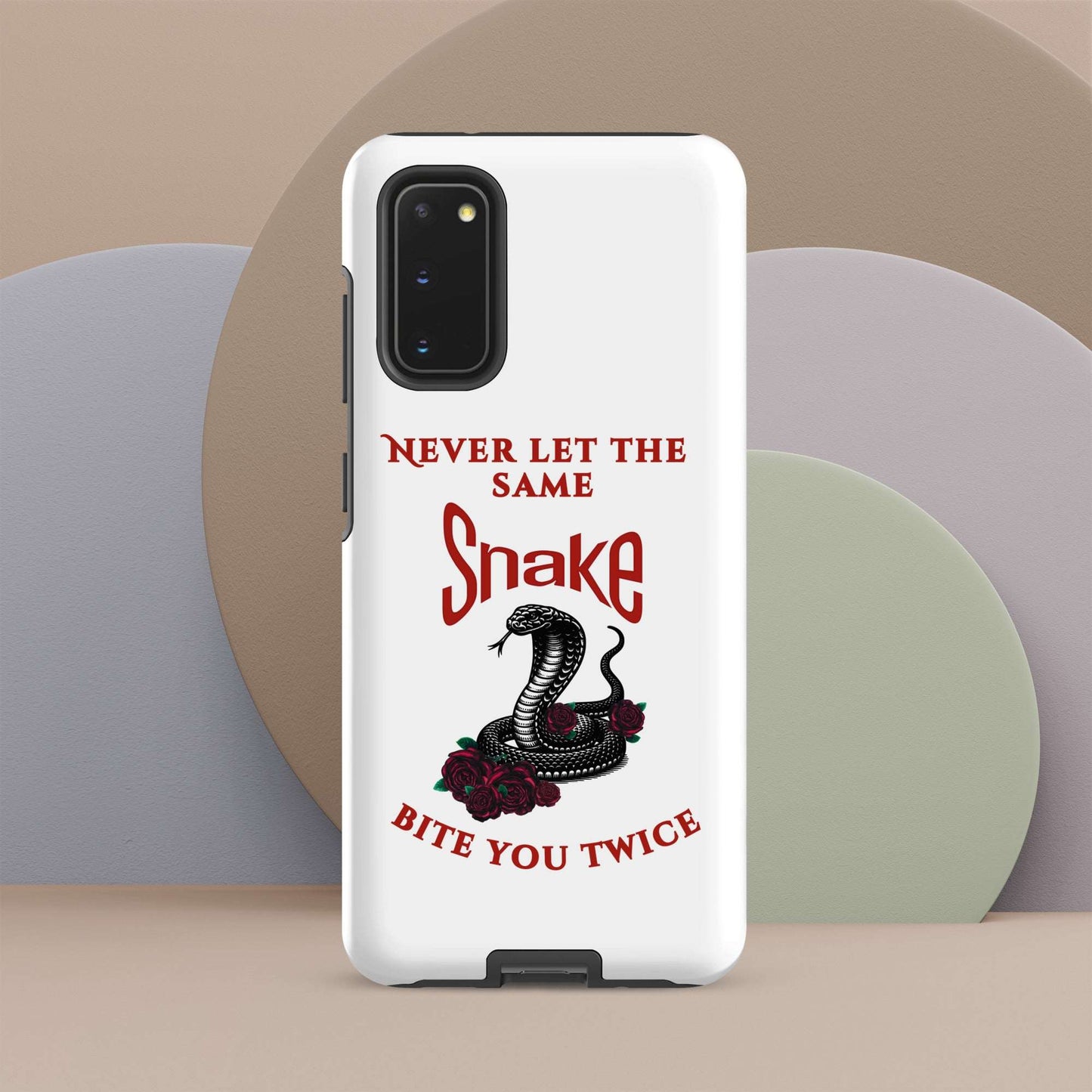 Never Let the Same Snake Bite You Twice - Tough Case for Samsung® - by RecreatingKrista
