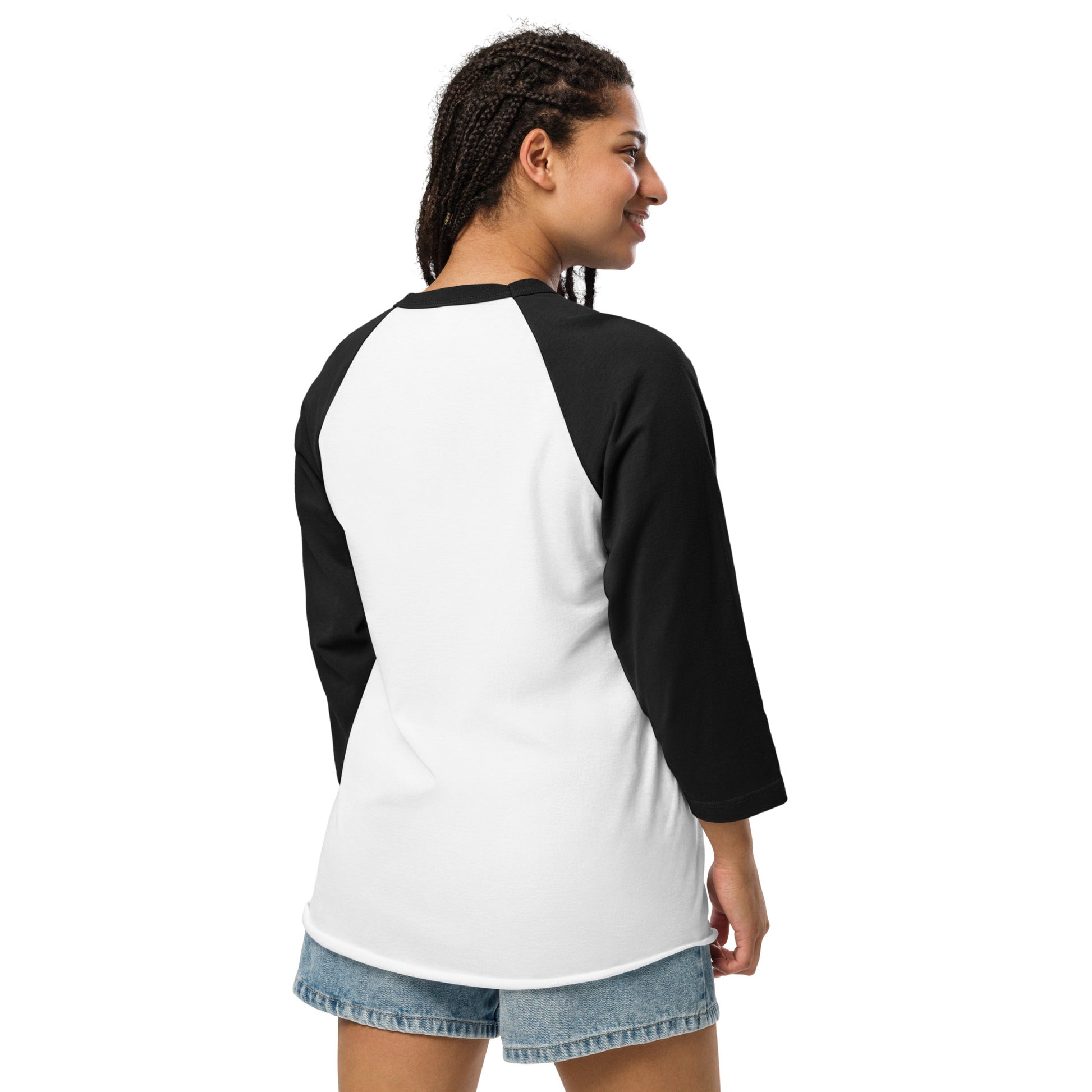 Classy 'til Kickoff Football 3/4 Sleeve Raglan Tee Black Font by EraofInk