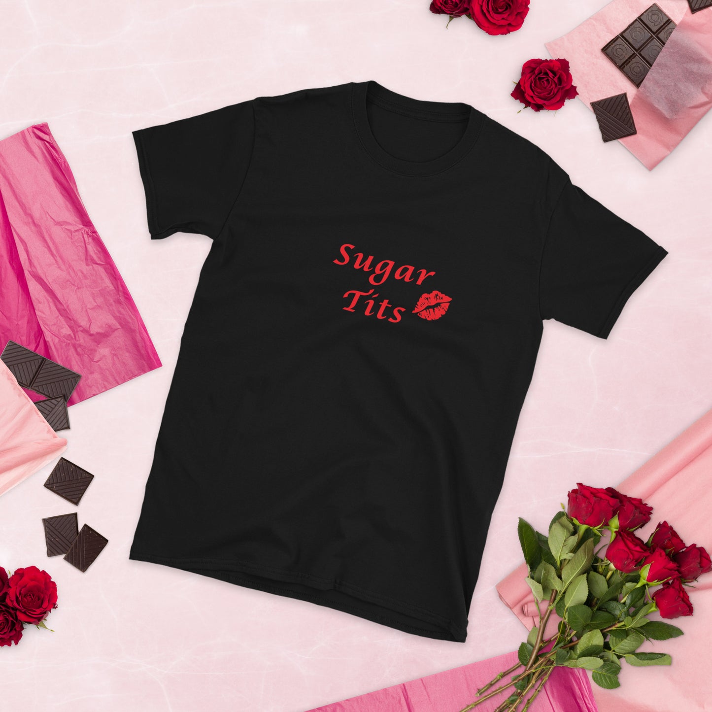 Sugar Tits Unisex Tee by EraofInk