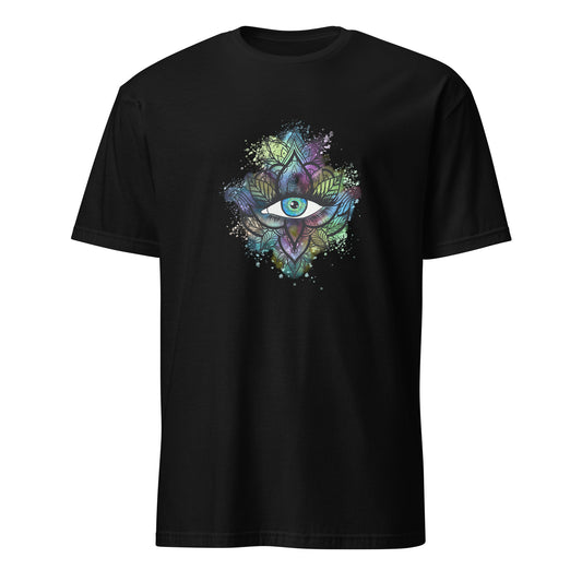 Third Eye Design With Semi Transparent Colors ** Design on Back** Unisex Tee by EraofInk