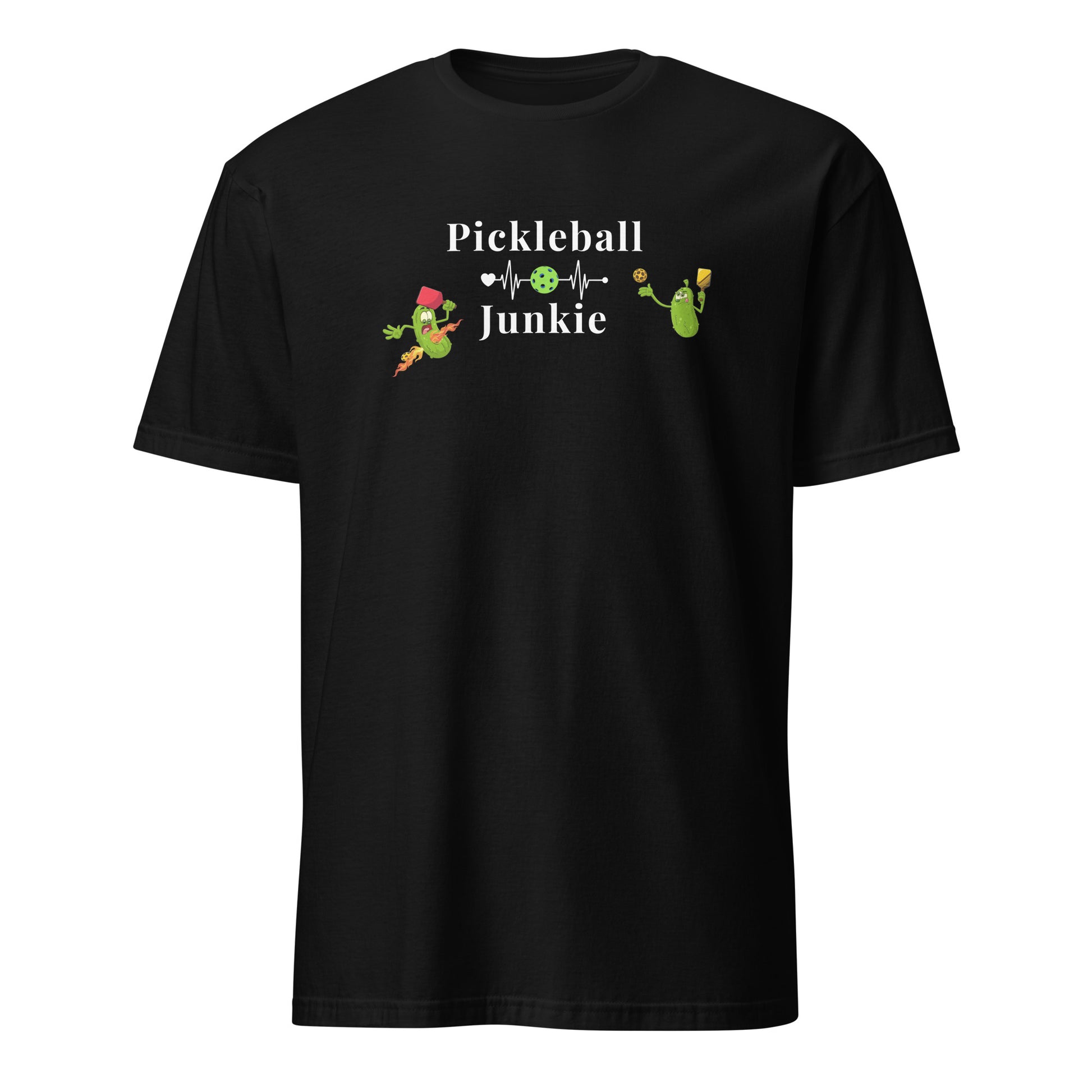 Pickleball Junkie Unisex Tee by EraofInk
