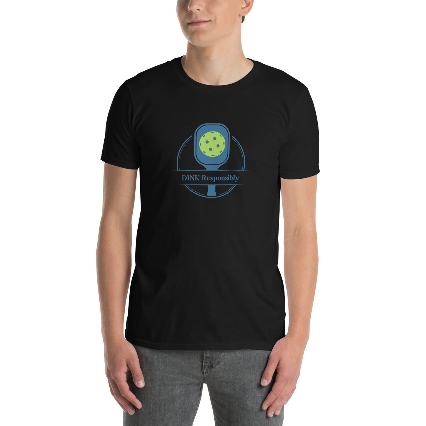 Dink Responsibly Pickleball Unisex Tee by EraofInk