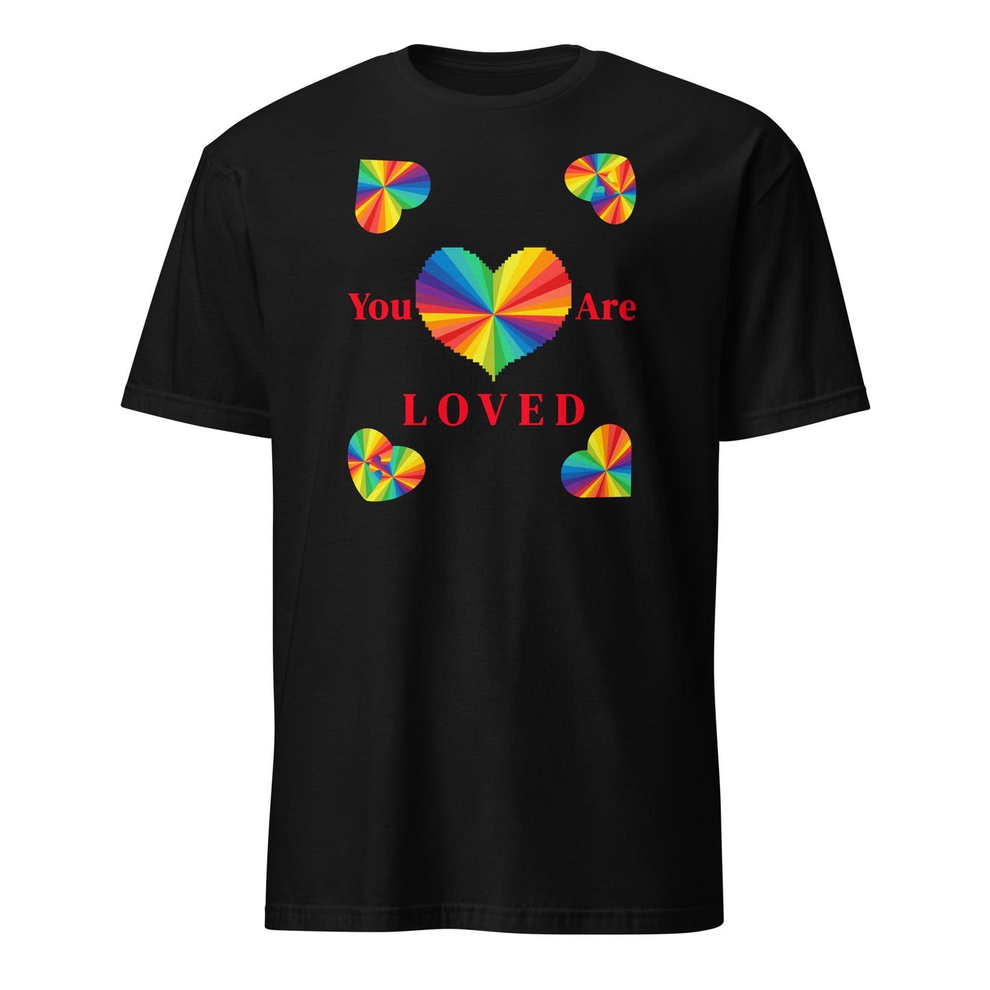 You Are Loved Equality LGBTQ+ Unisex Tee by EraofInk