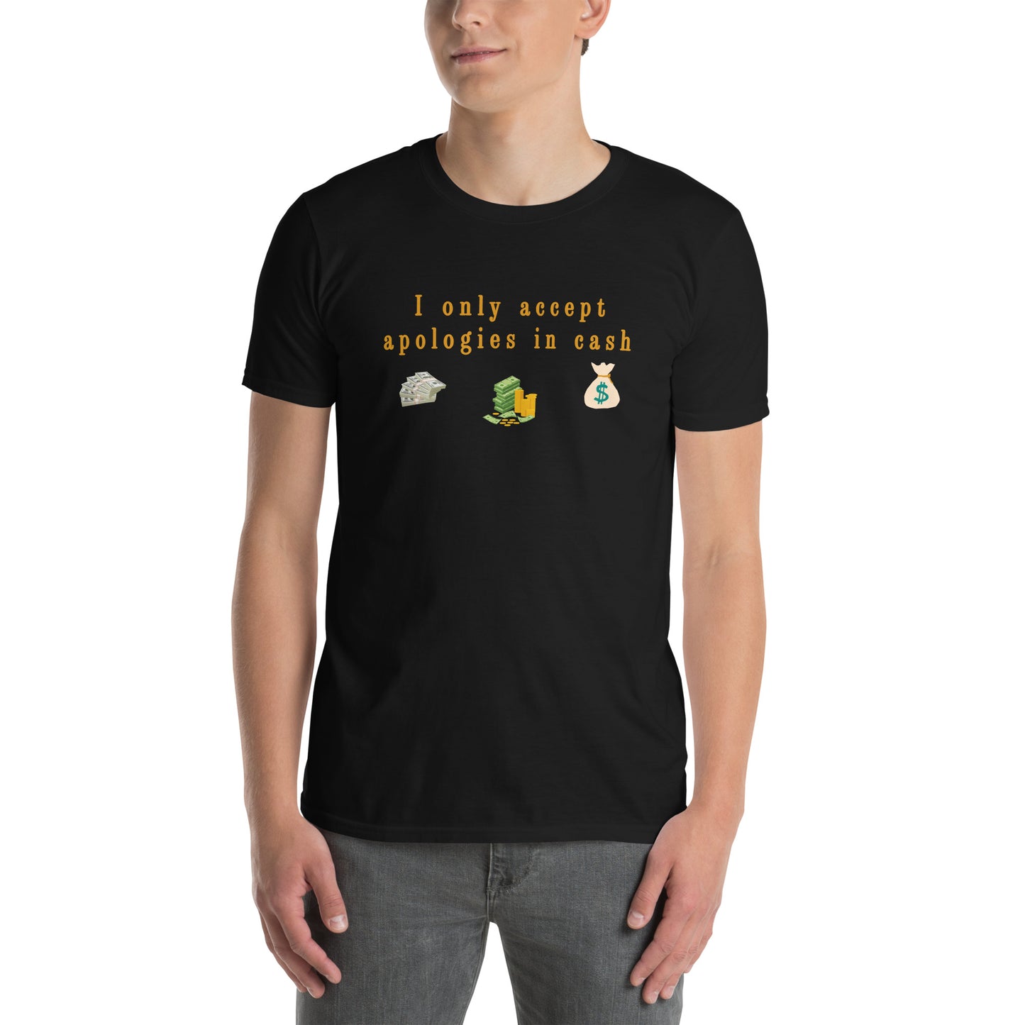 Tee for the Friend Always Begging for Money Unisex Tee by EraofInk