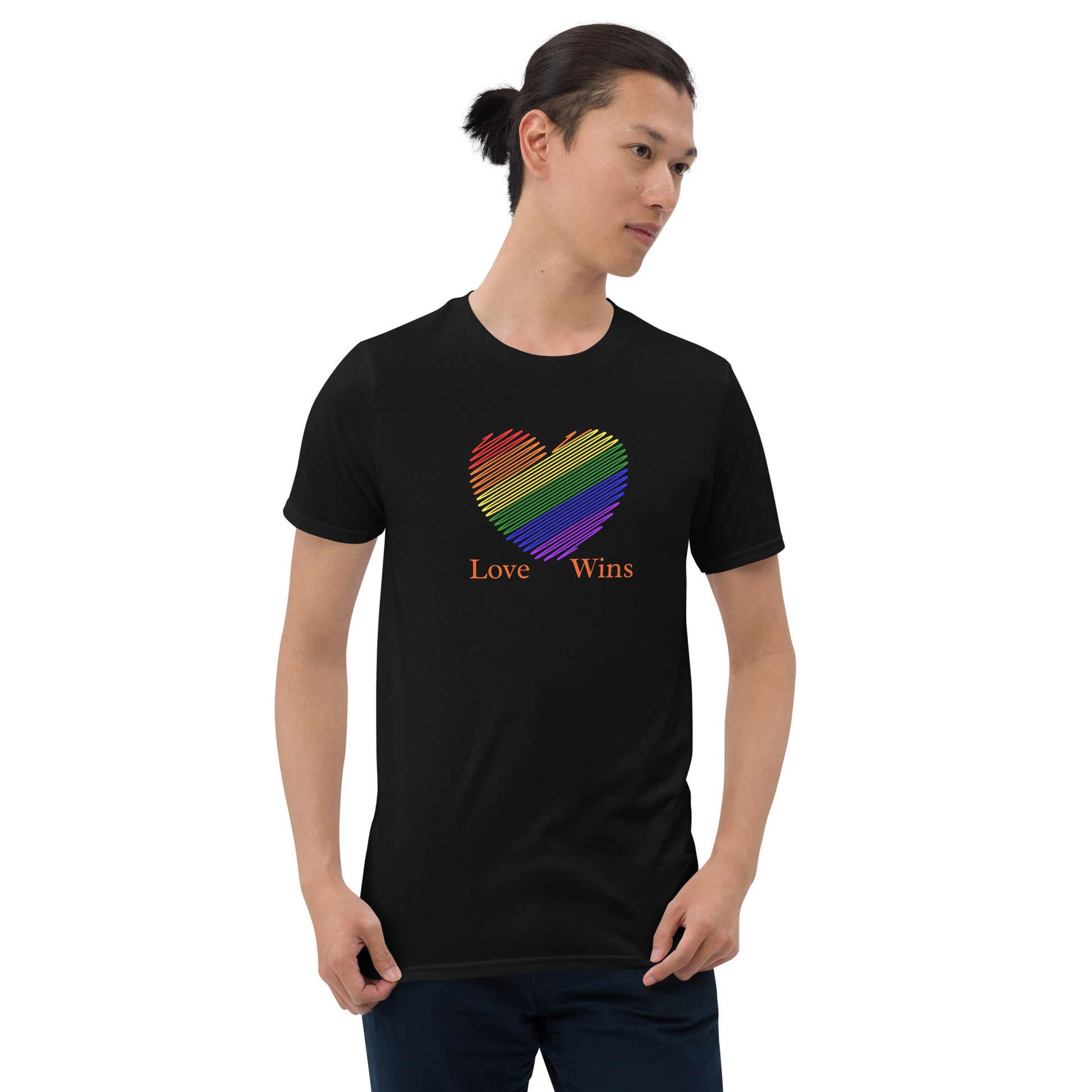 Love Wins LGBTQ LGBTQ+ LGBTQIA Love Wins Unisex Tee by EraofInk