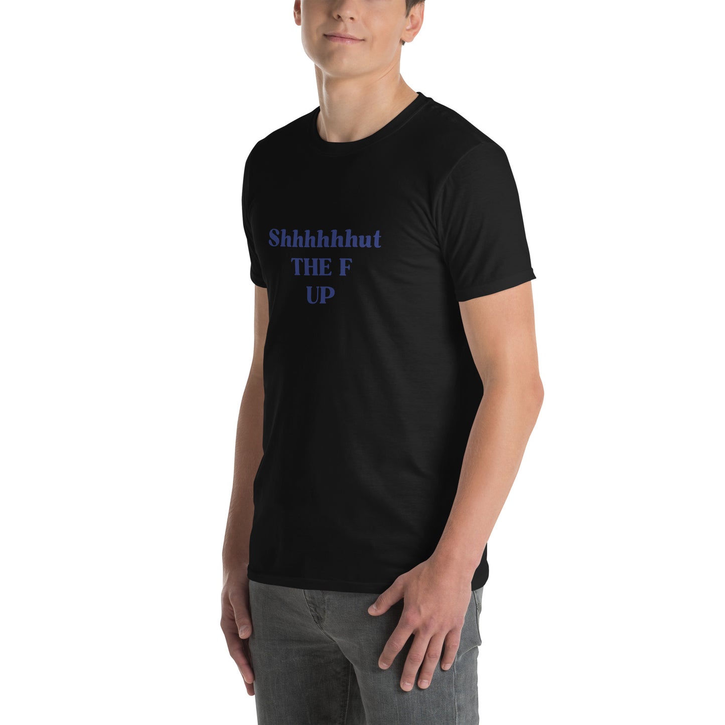 Unisex Tee That Tells Everyone to Just Shut Up Already by EraofInk