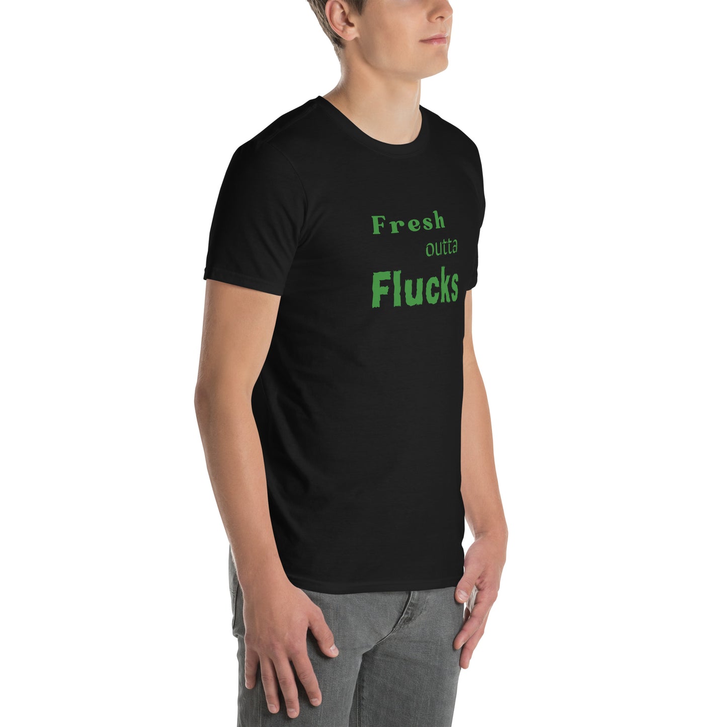Fresh Outta Flucks Unisex Tee by EraofInk