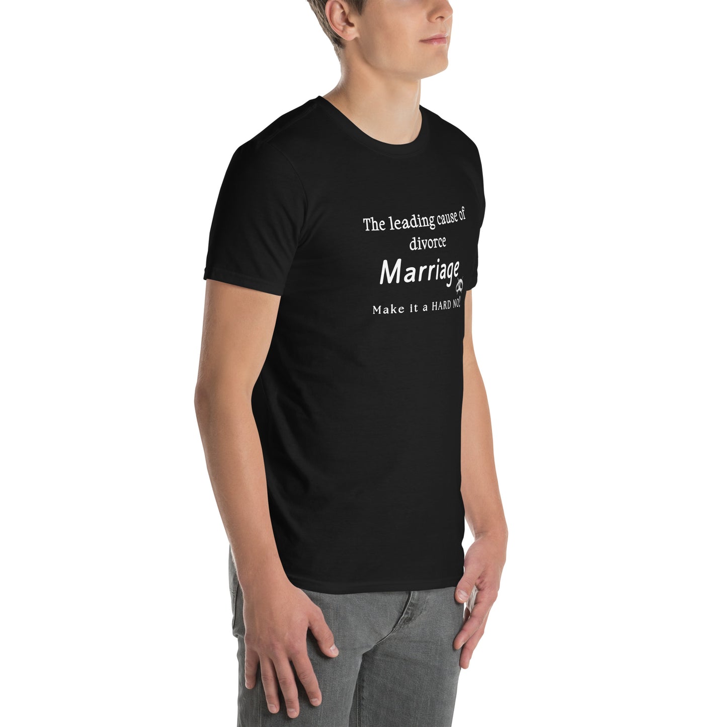 The Don't Get Married Tee Leading Cause of Divorce Marriage Unisex Tee by EraofInk