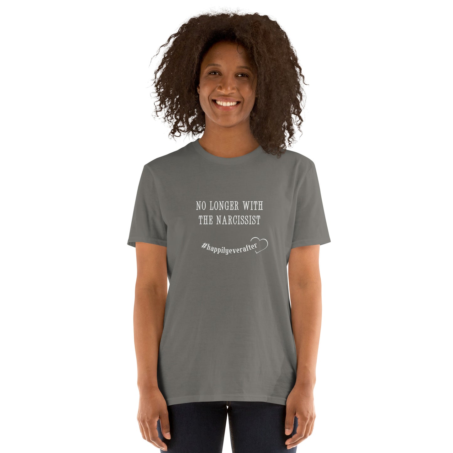 No Longer with mthe Narcissist #happilyeverafter Unisex Tee by EraofInk