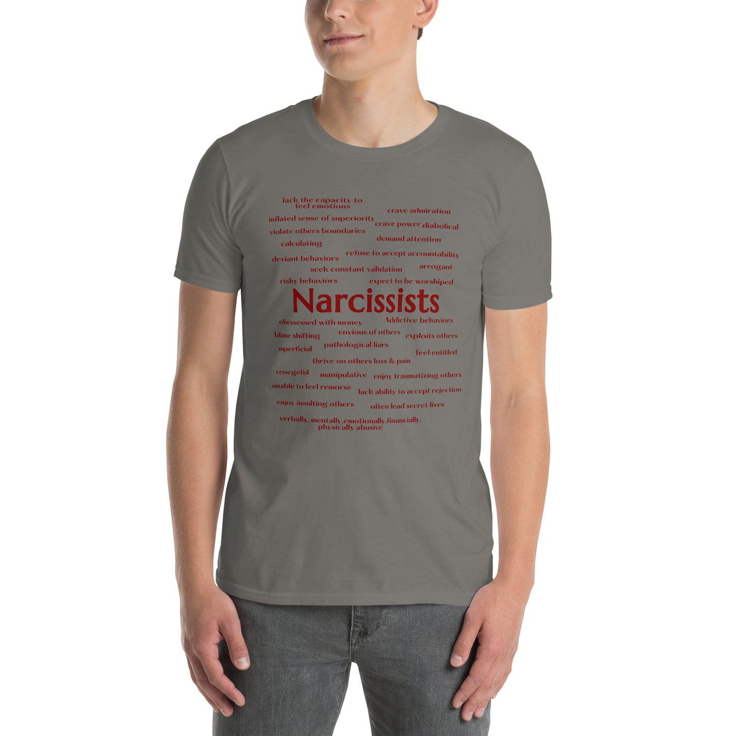 The Games Narcissists Play Narcissists & Toxic Abusive Behaviors Unisex Tee by EraofInk