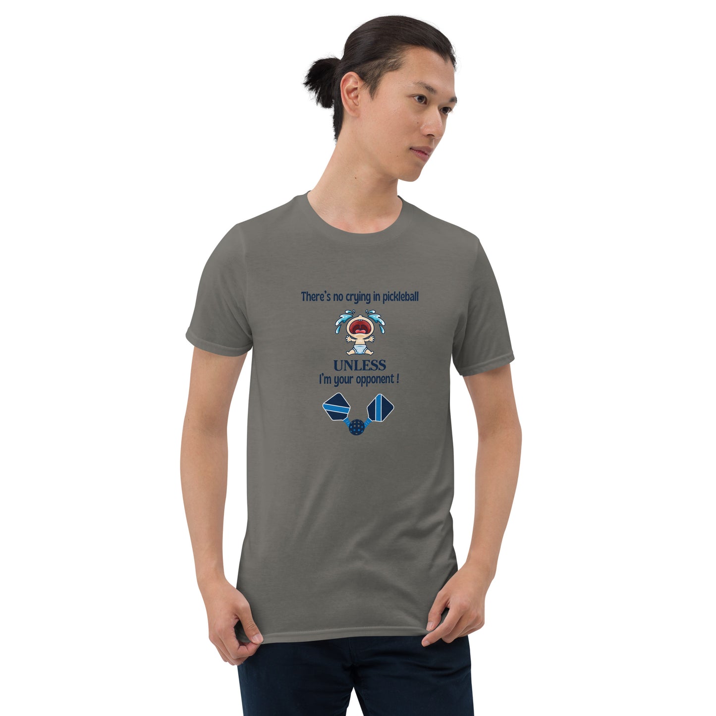 There's No Crying in Pickleball Unless I'm Your Opponent Unisex Tee by EraofInk