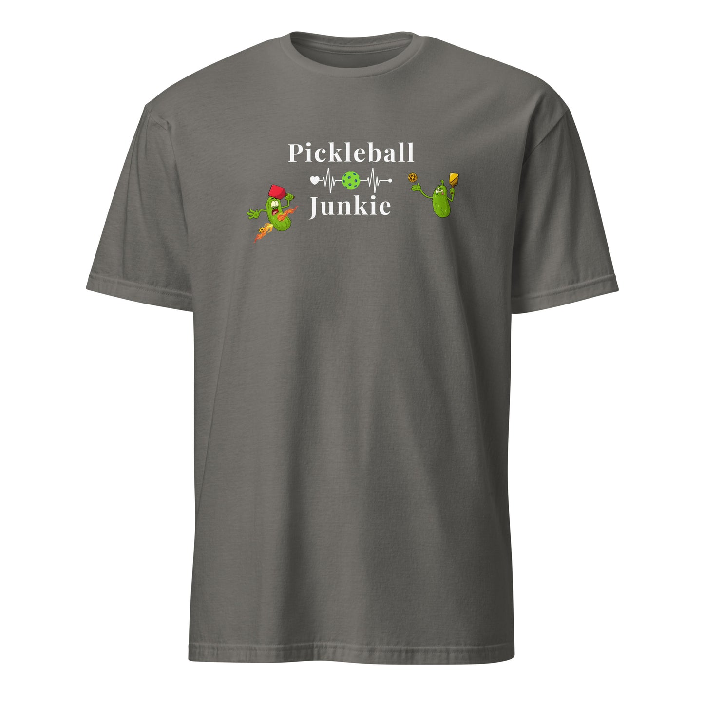 Pickleball Junkie Unisex Tee by EraofInk