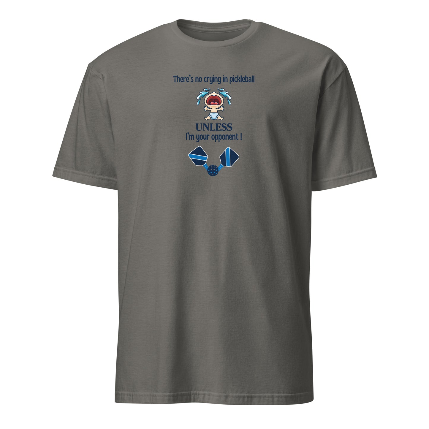 There's No Crying in Pickleball Unless ...Unisex Tee by EraofInk