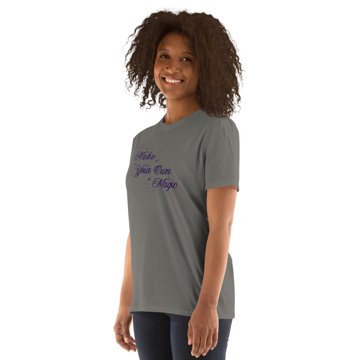 Believe in Magic Tee Make Your Own Magic Unisex Tee by EraofInk