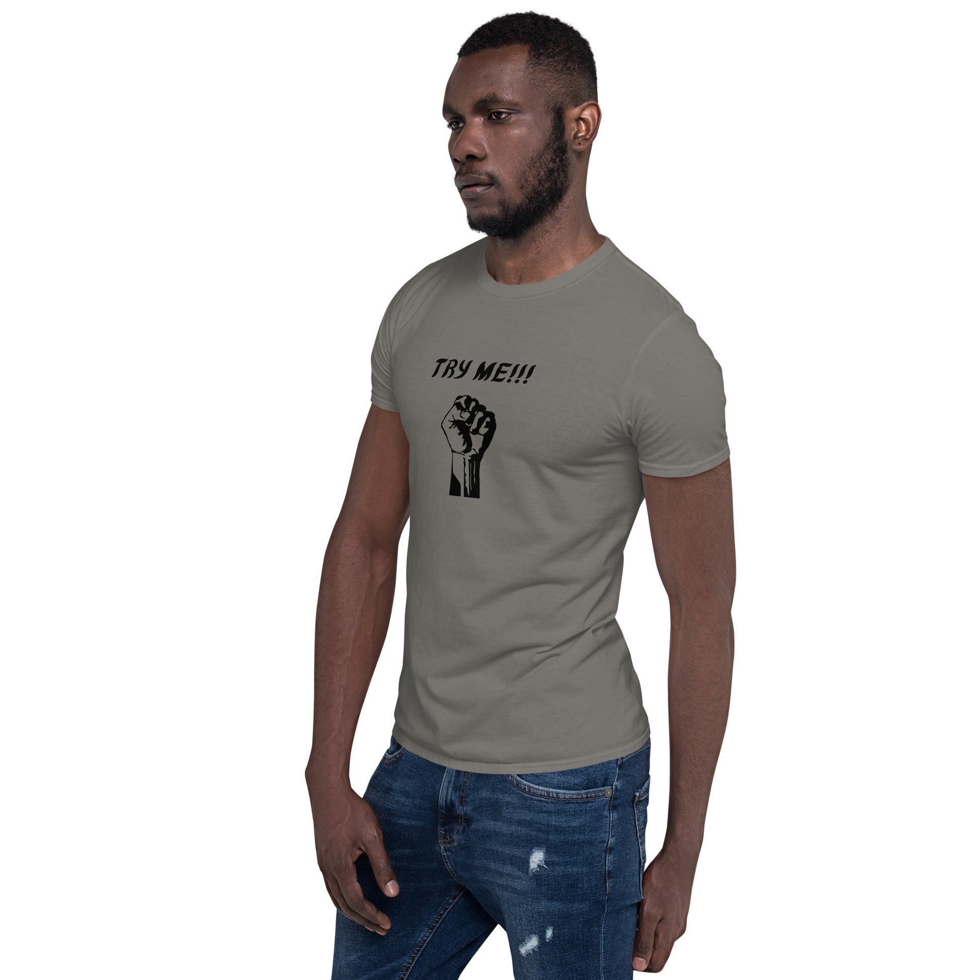 Try Me!! Unisex Tee by EraofInk