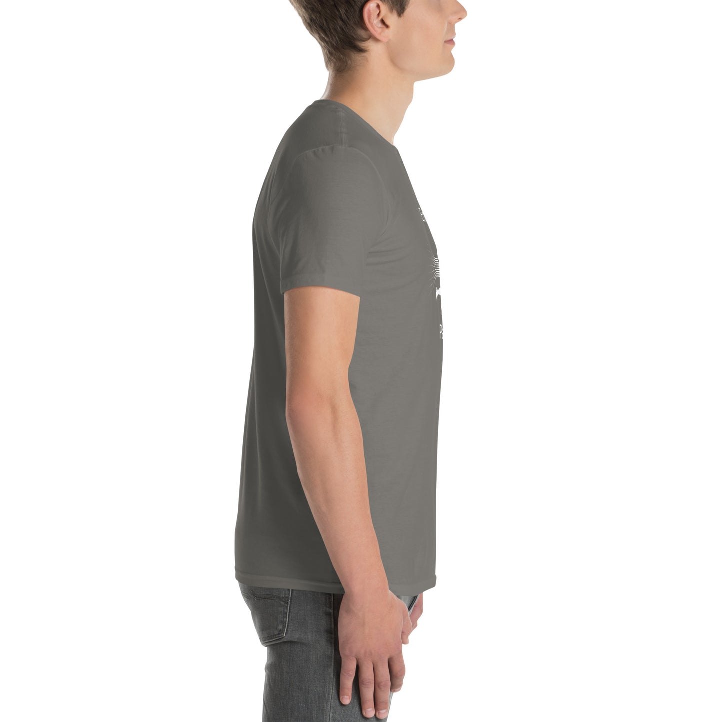 Embrace the Pace Male Runner Unisex Tee by EraofInk